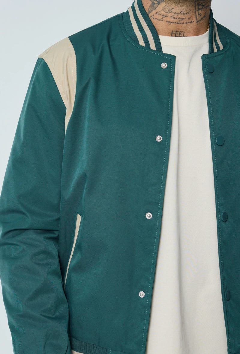 Veste style bombers bi couleur