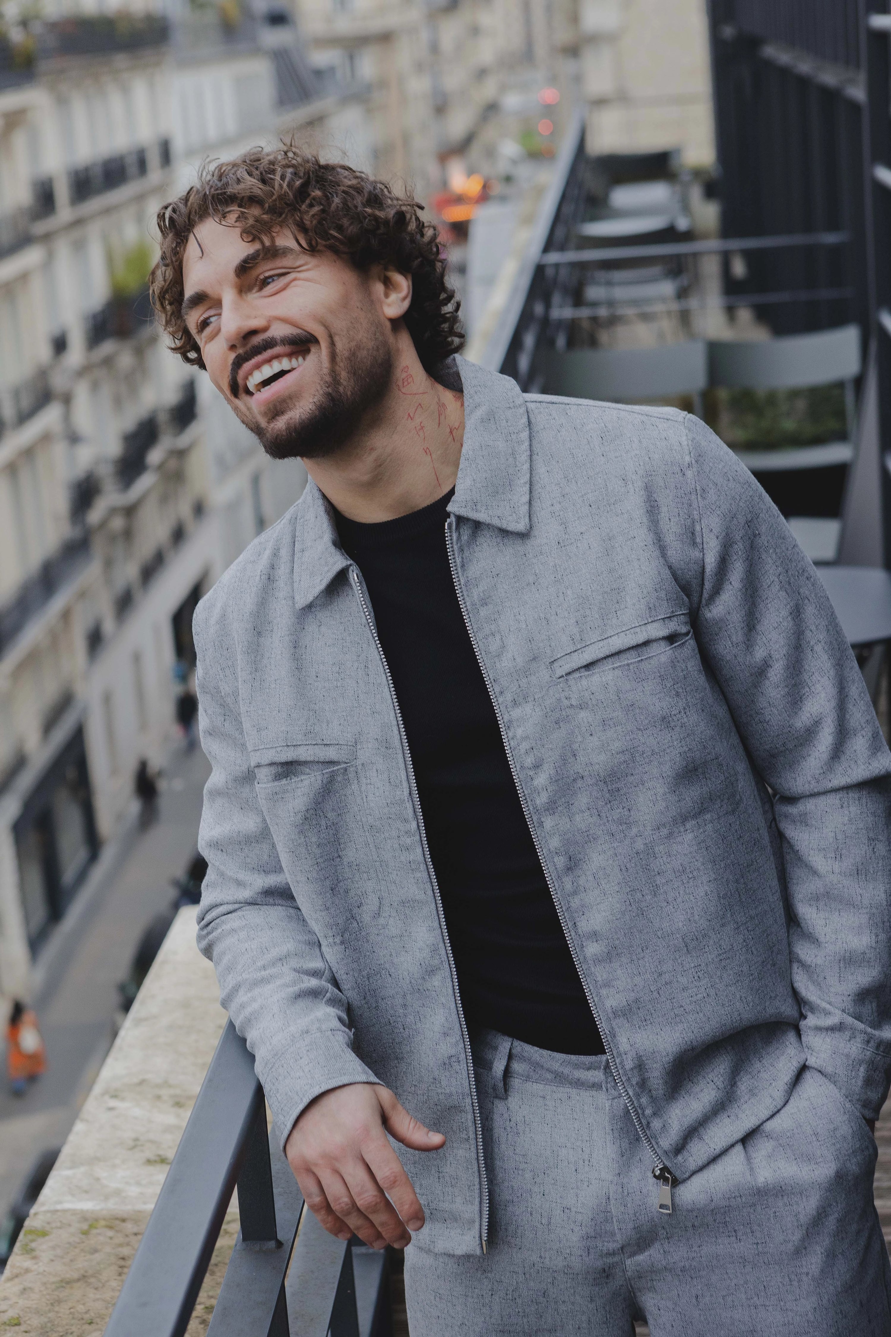 Ensemble pantalon uni