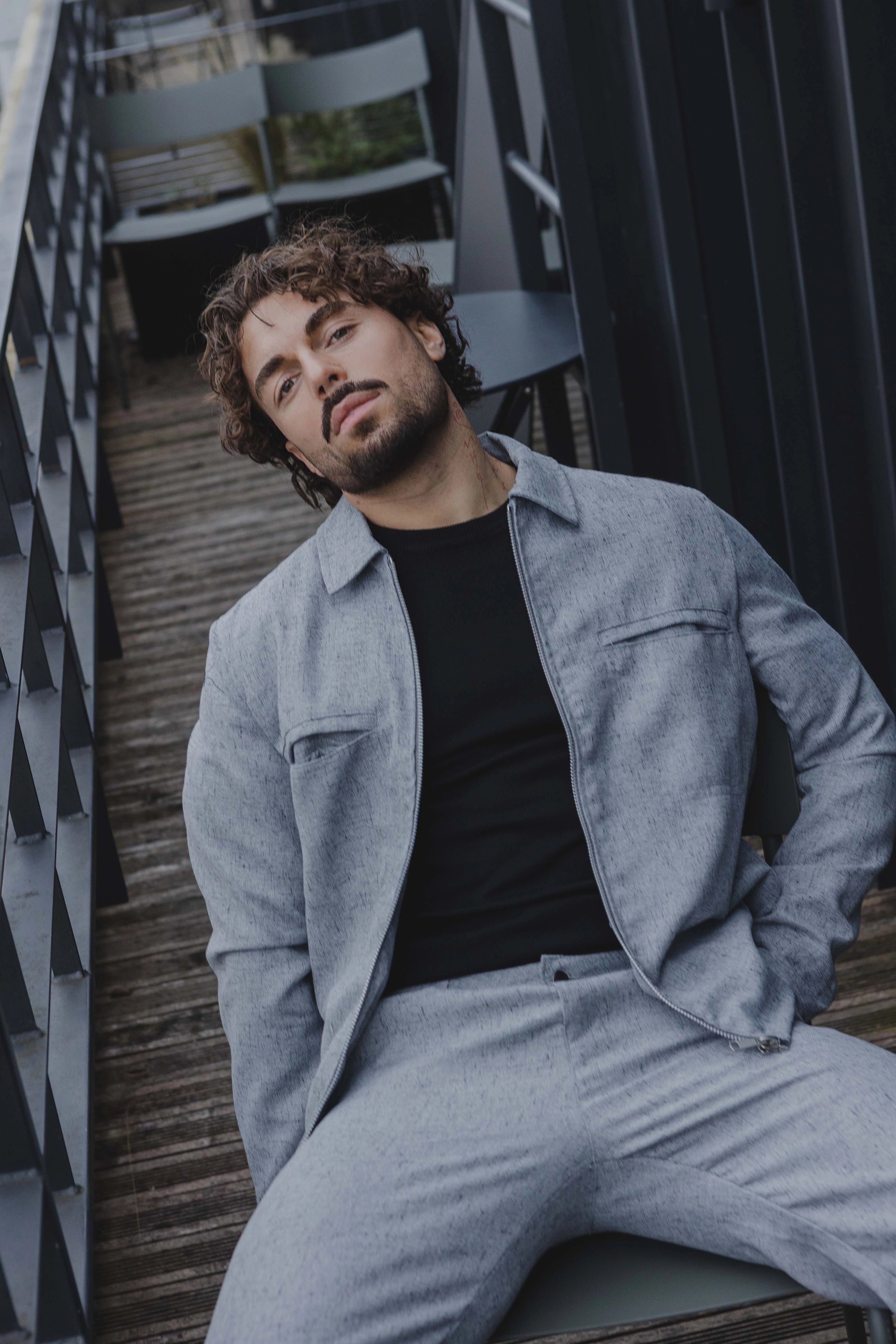 Ensemble pantalon uni