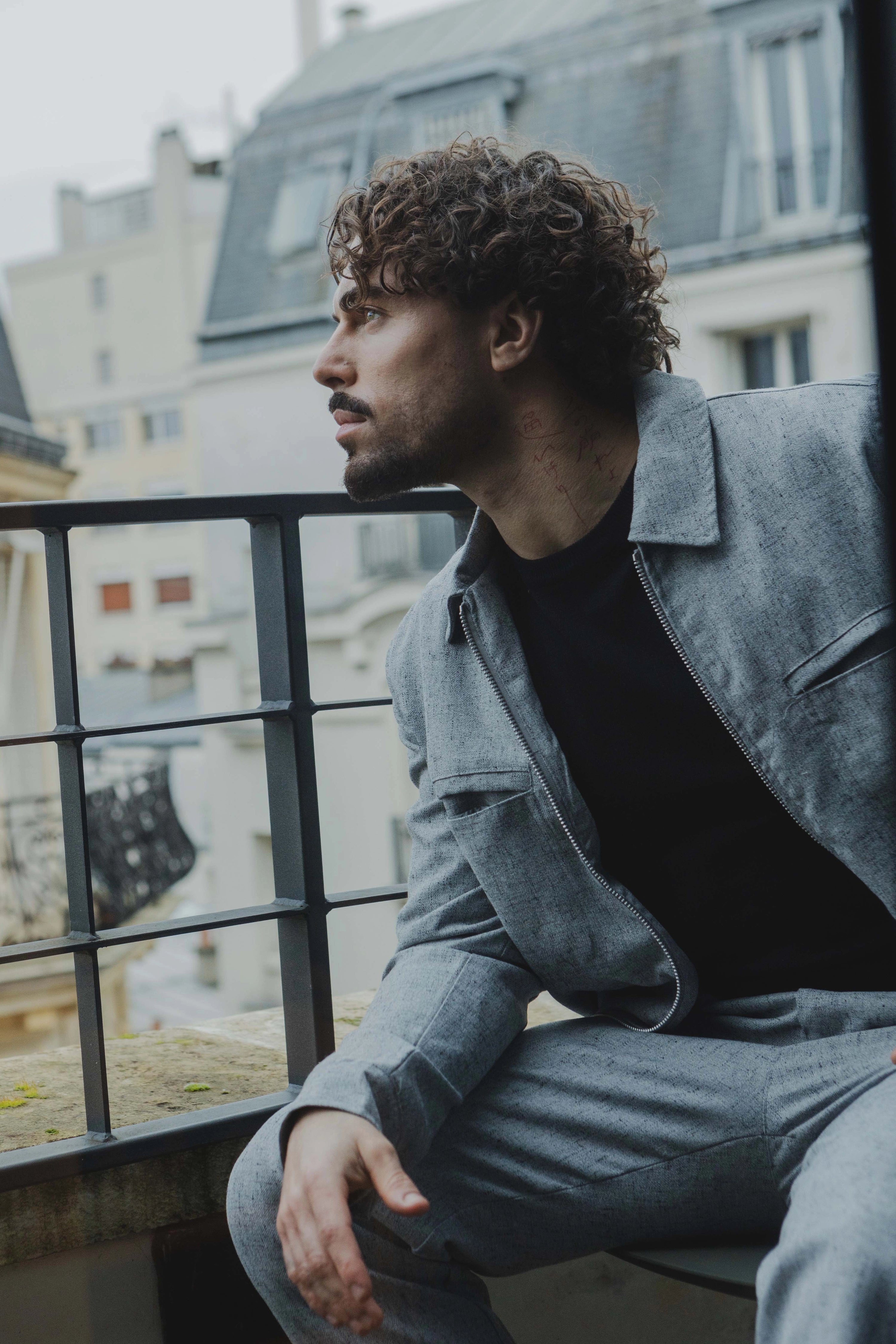 Ensemble pantalon uni