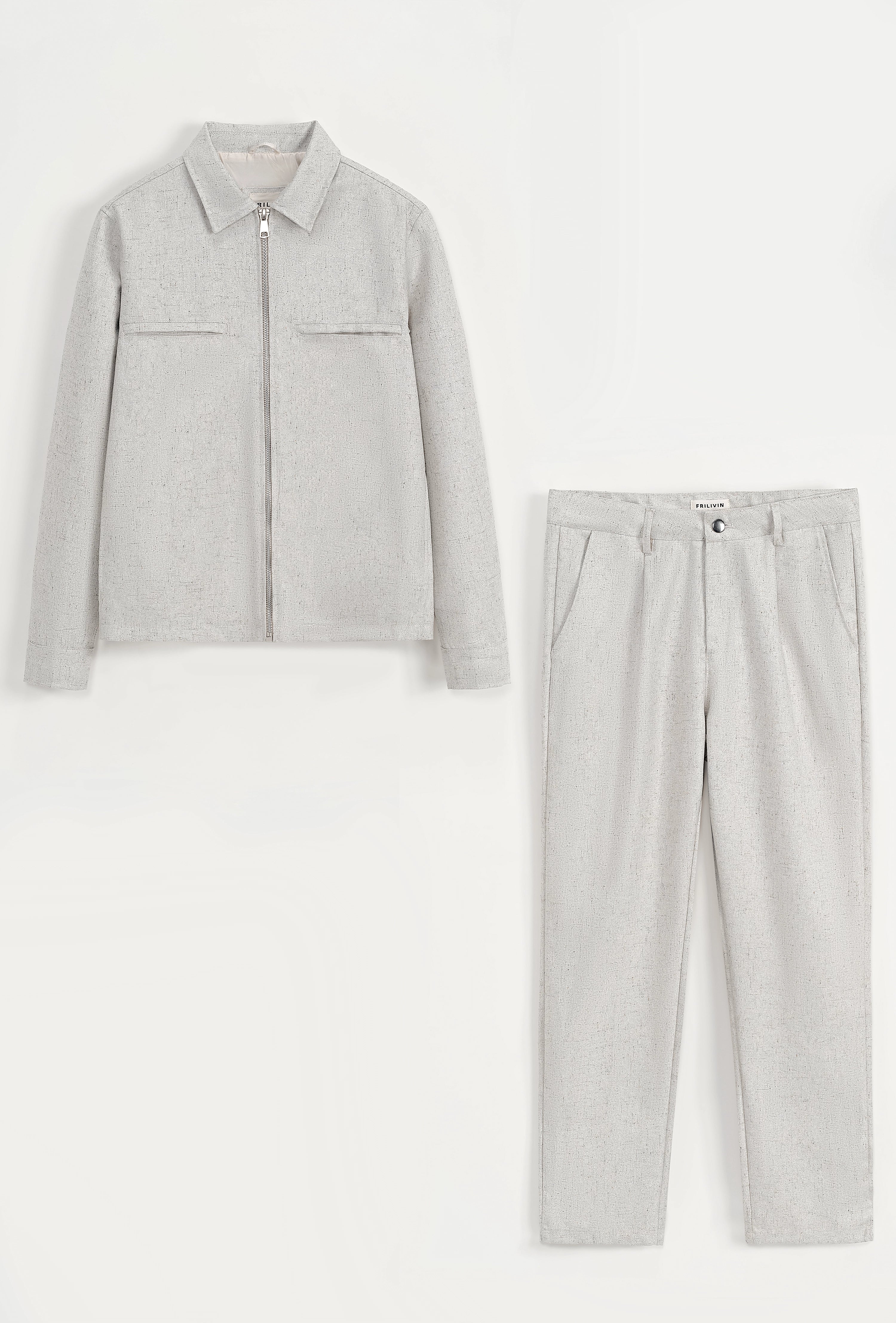 Ensemble pantalon uni