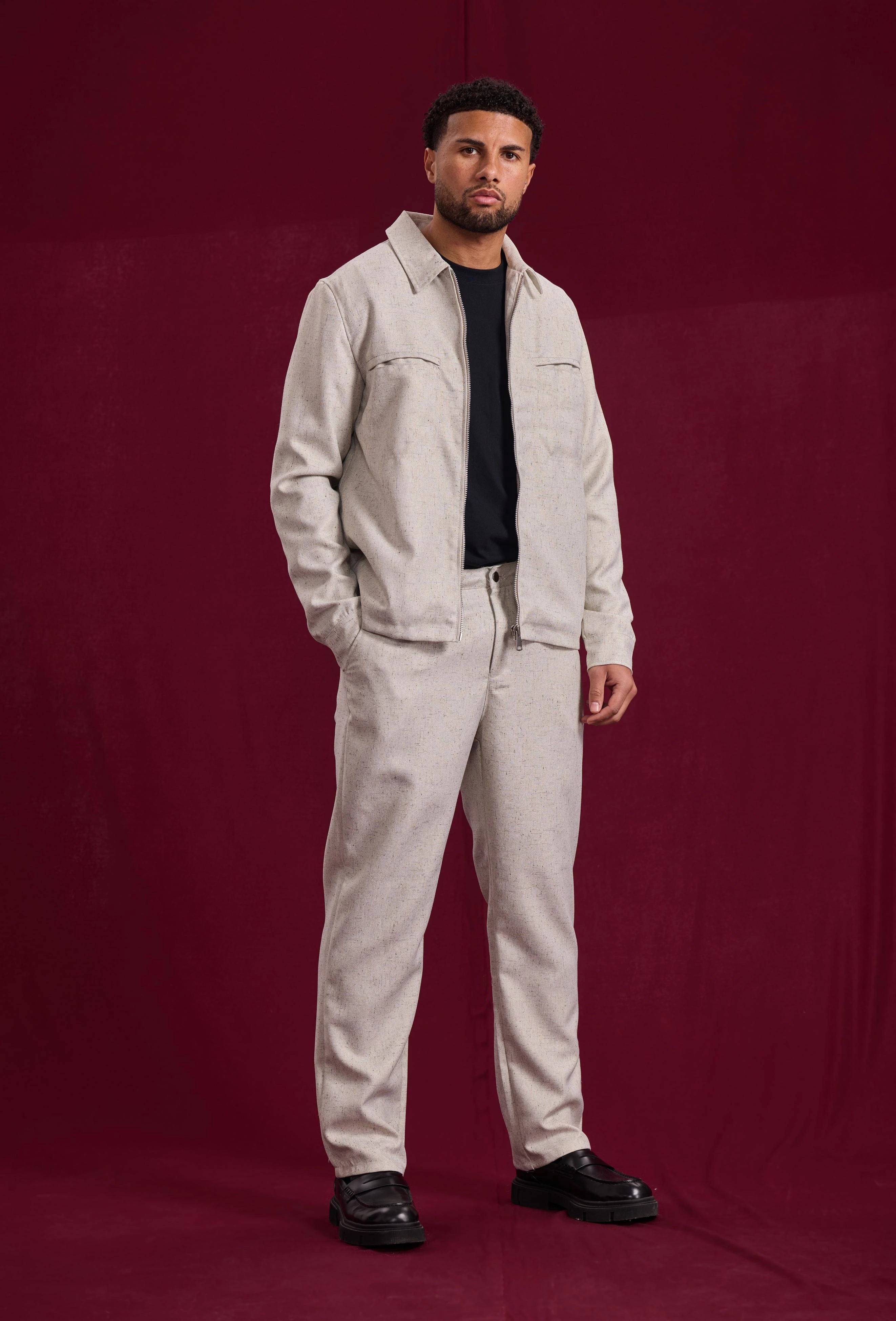 Ensemble pantalon uni