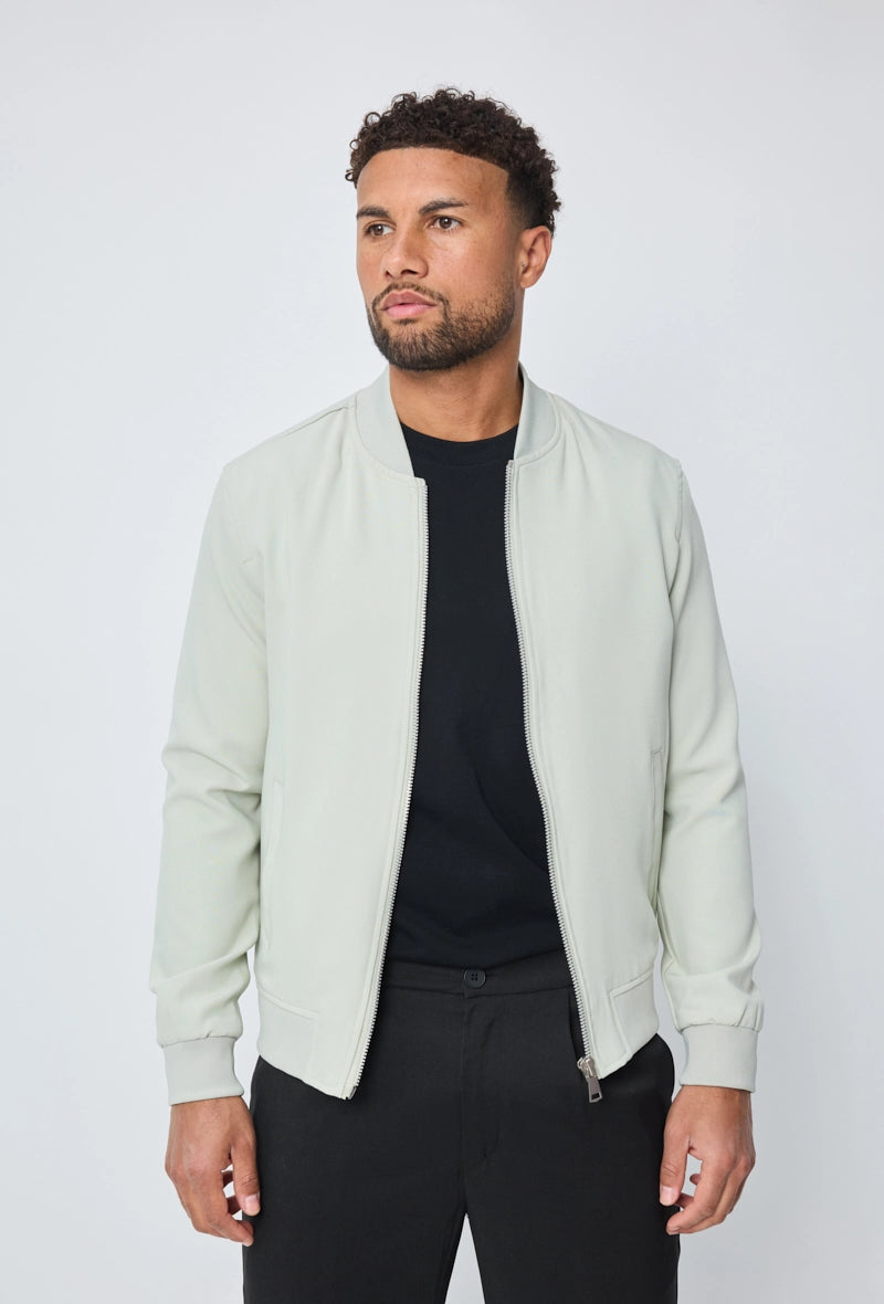 Veste unie sans capuche