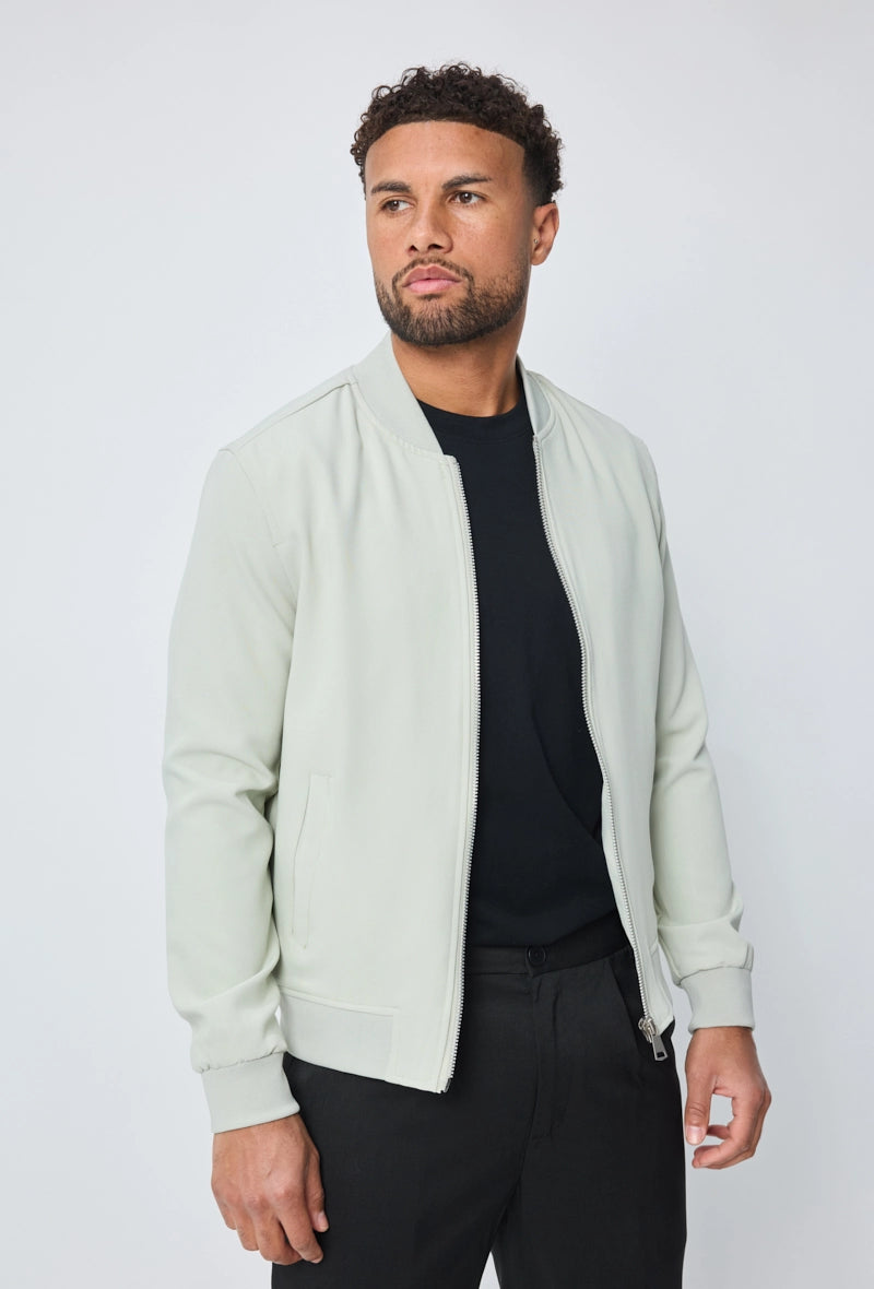 Veste unie sans capuche