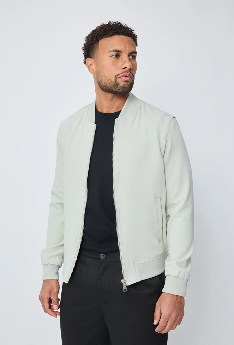 Veste unie sans capuche
