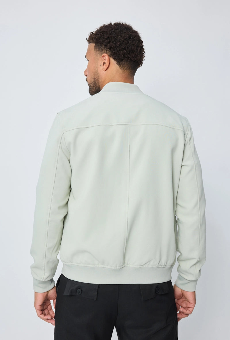 Veste unie sans capuche