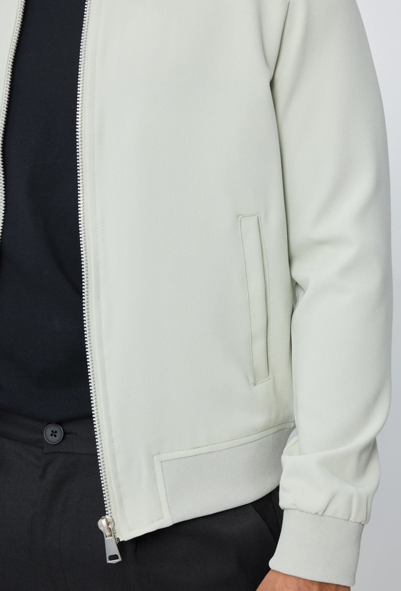 Veste unie sans capuche
