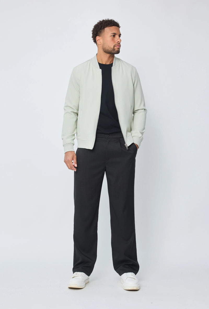 Veste unie sans capuche