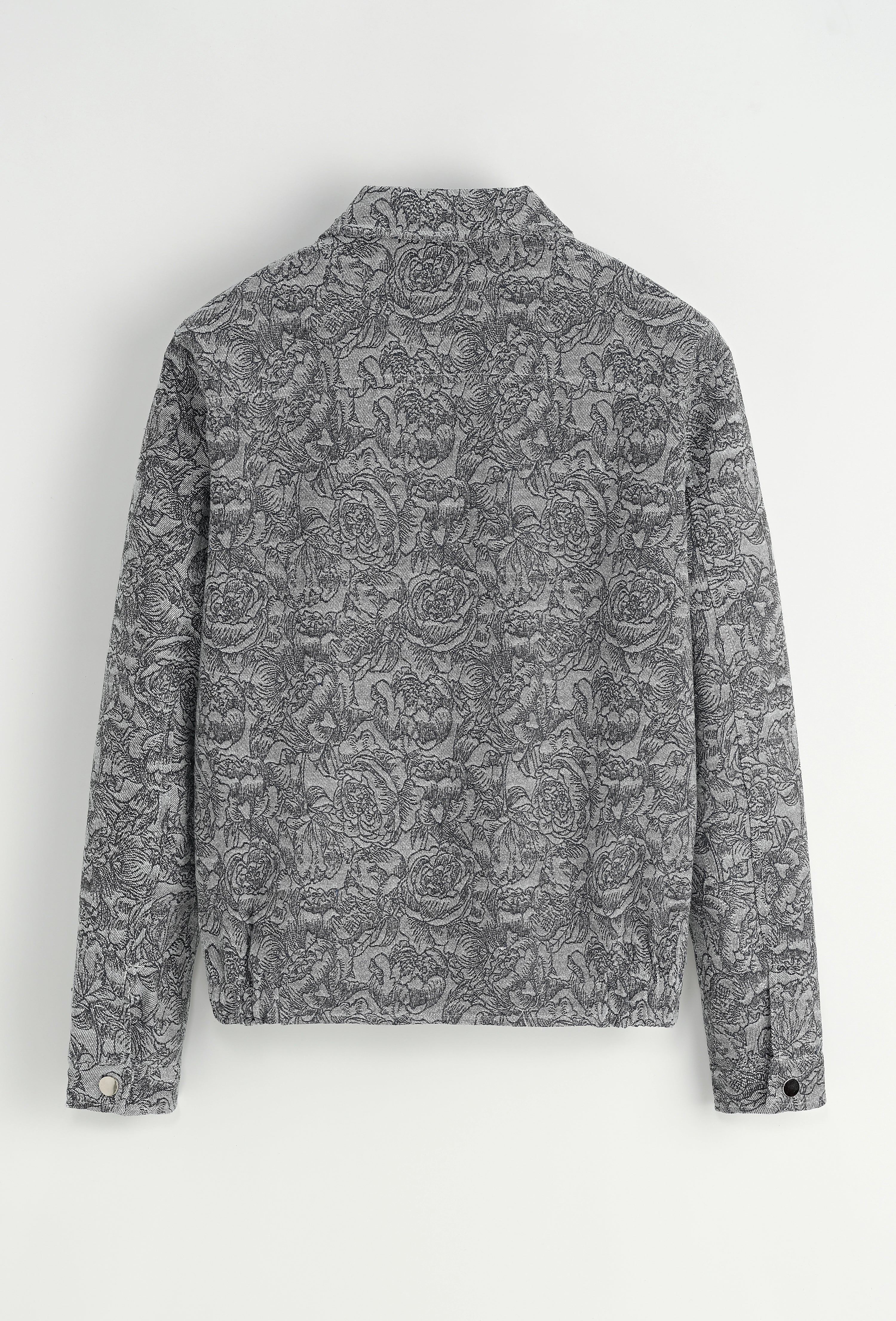 Ensemble veste sans capuche et pantalon à motif fleuri