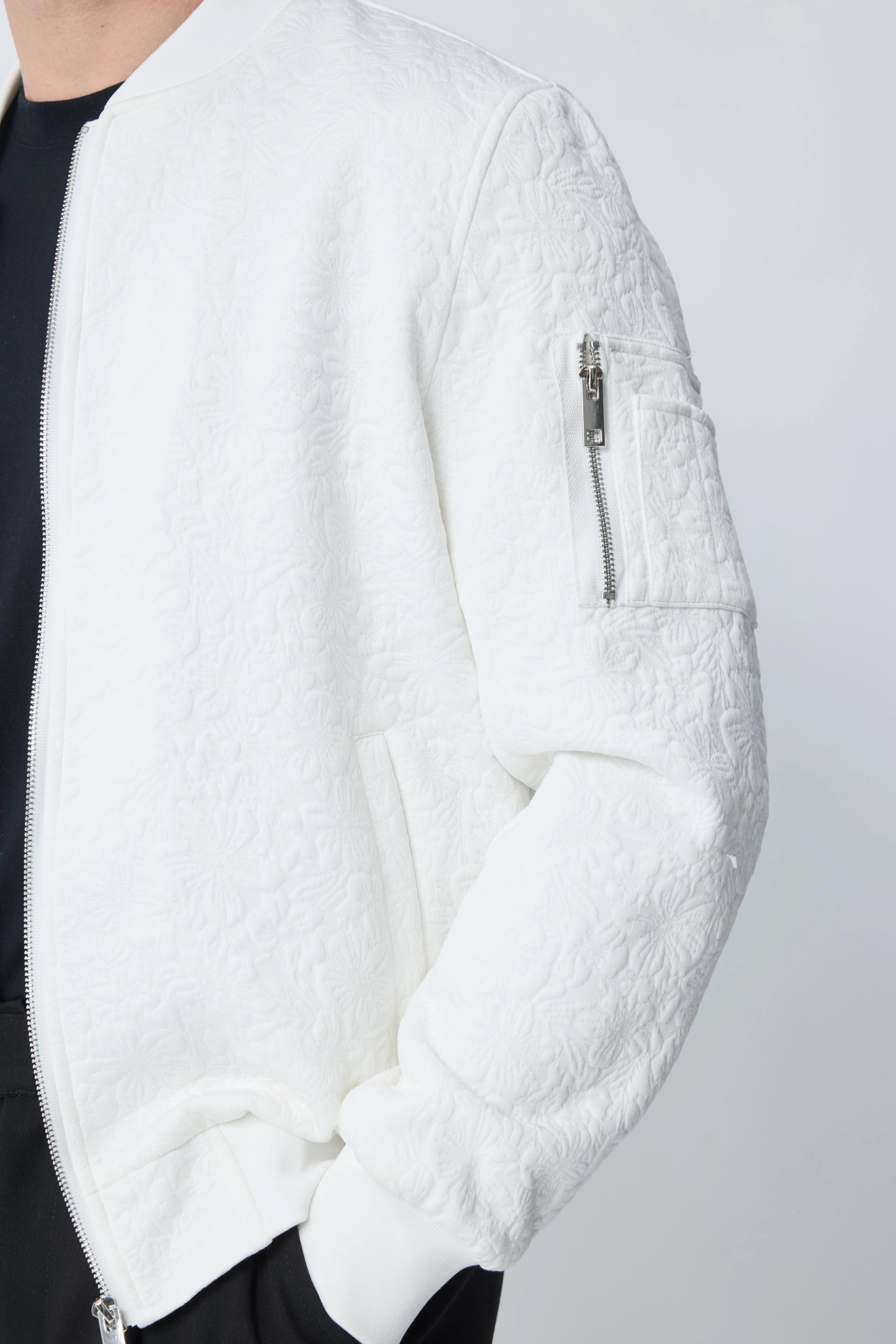 Vestes bombers à fermeture éclair
