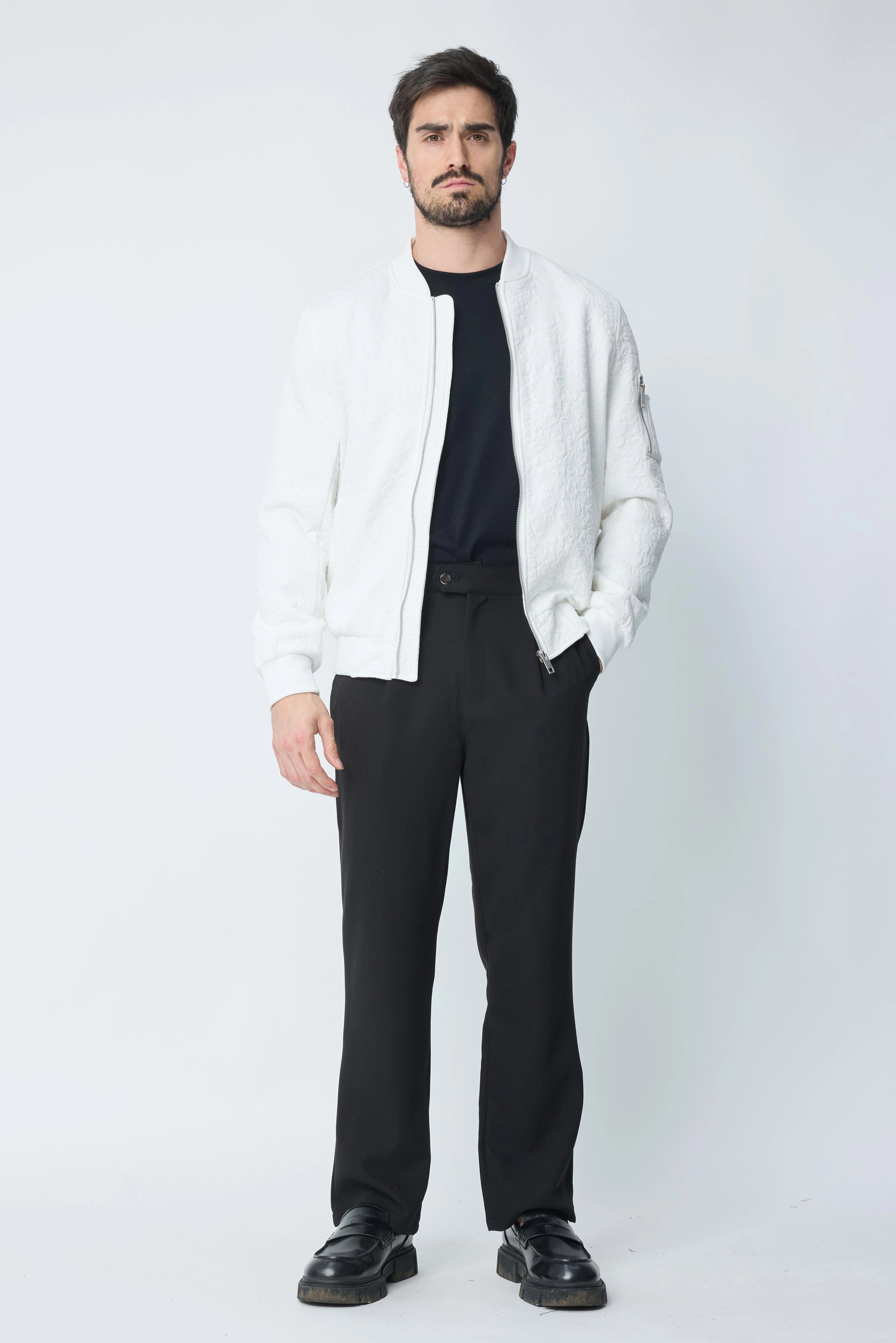 Vestes bombers à fermeture éclair