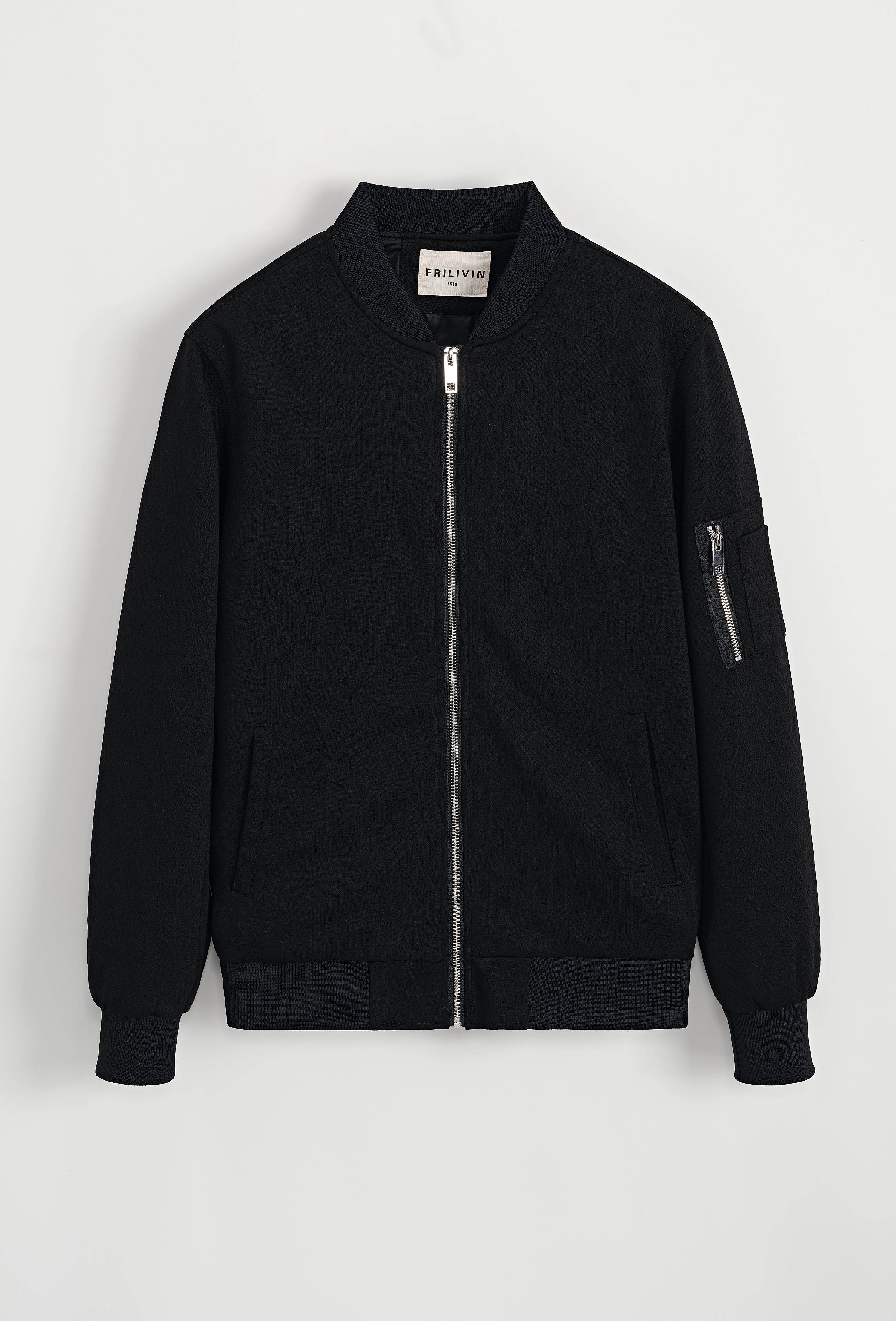Vestes bombers à fermeture éclair