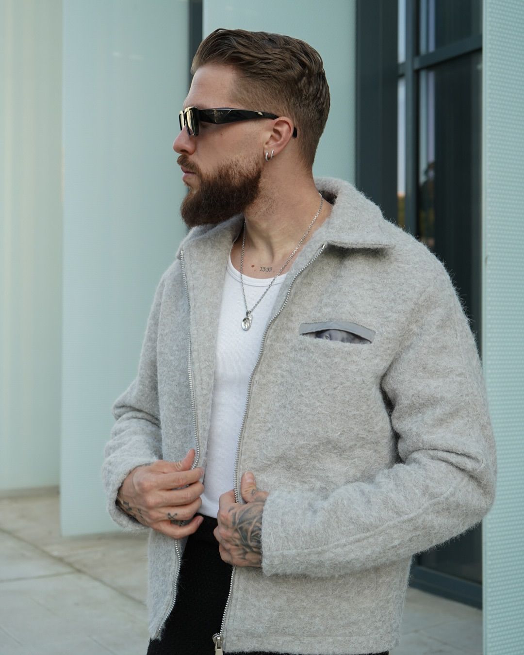 Veste uni