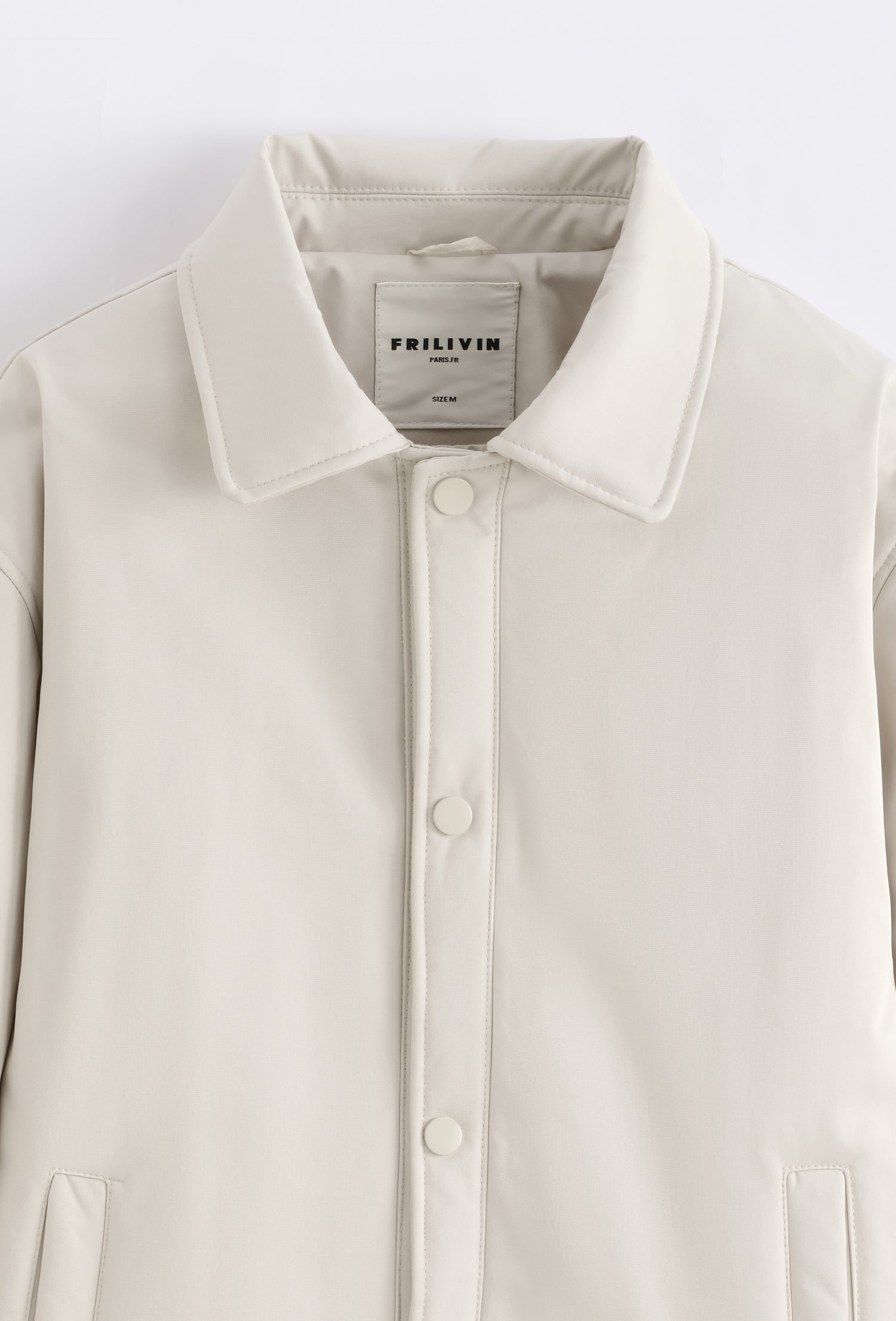 Veste moderne à col pratique et élégante