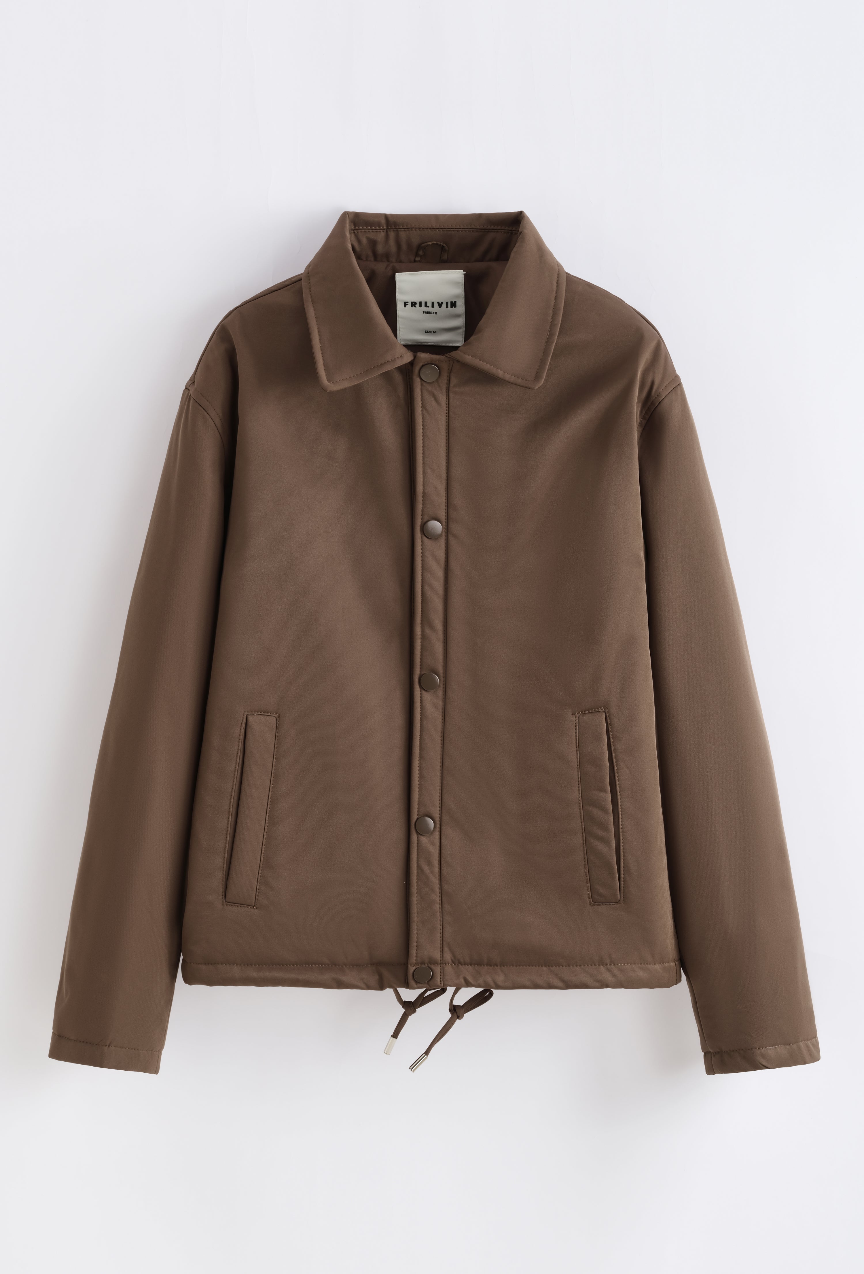 Veste moderne à col pratique et élégante