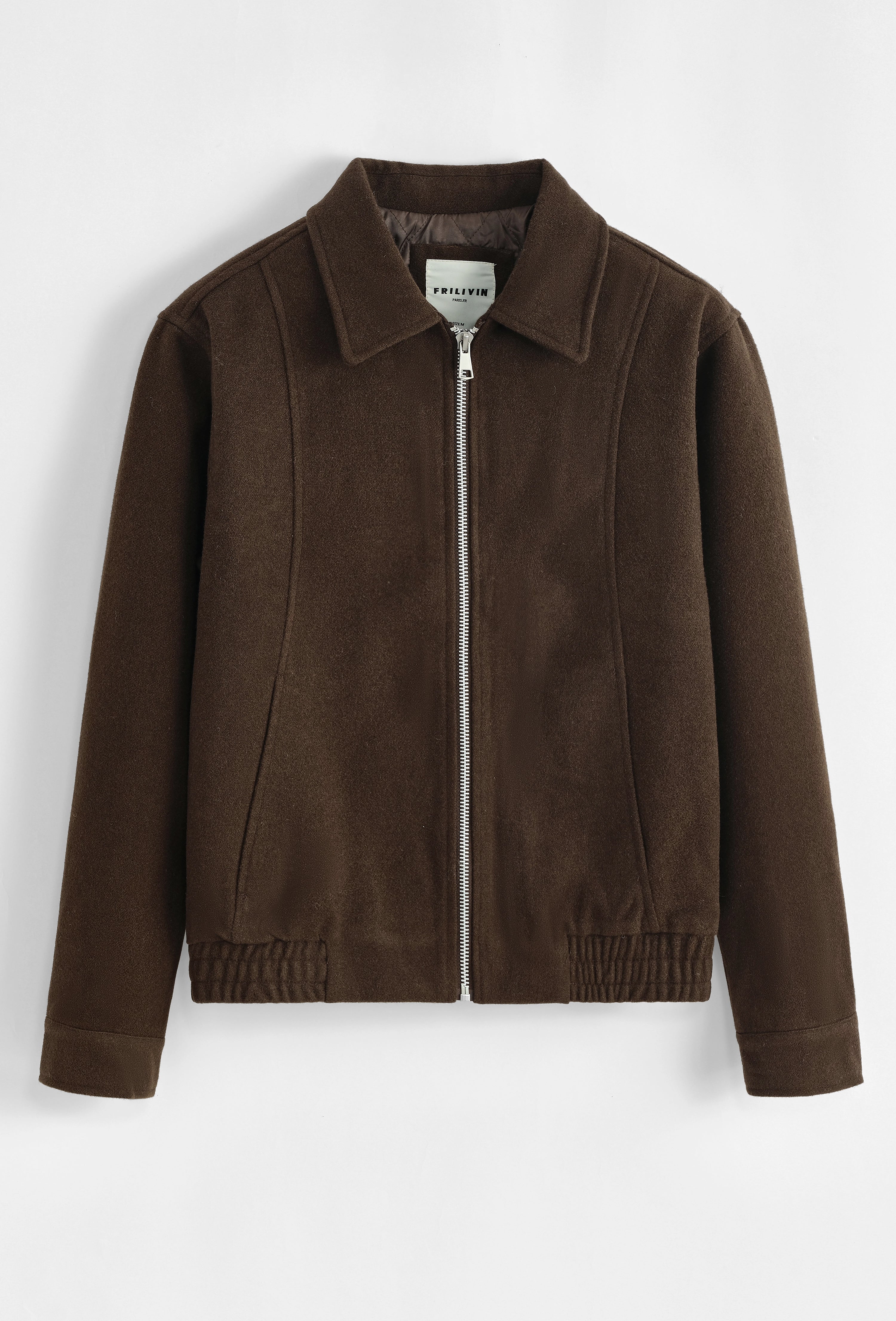 Ensemble veste sans capuche uni