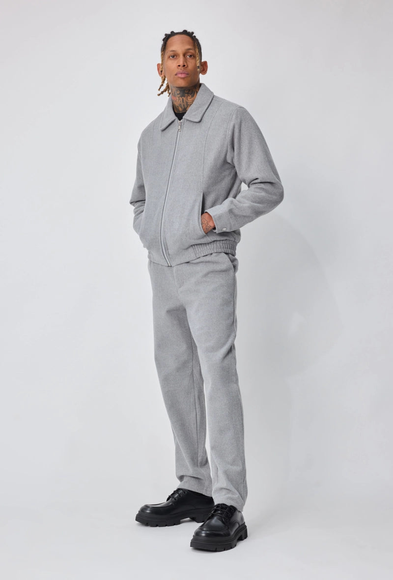 Ensemble veste sans capuche uni