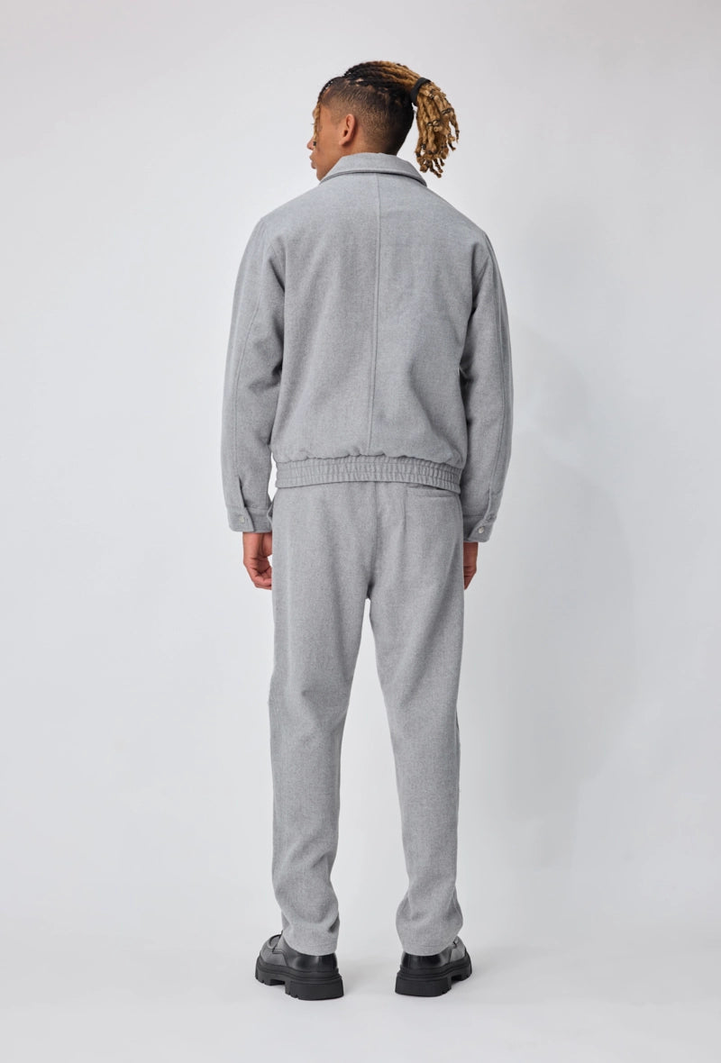 Ensemble veste sans capuche uni