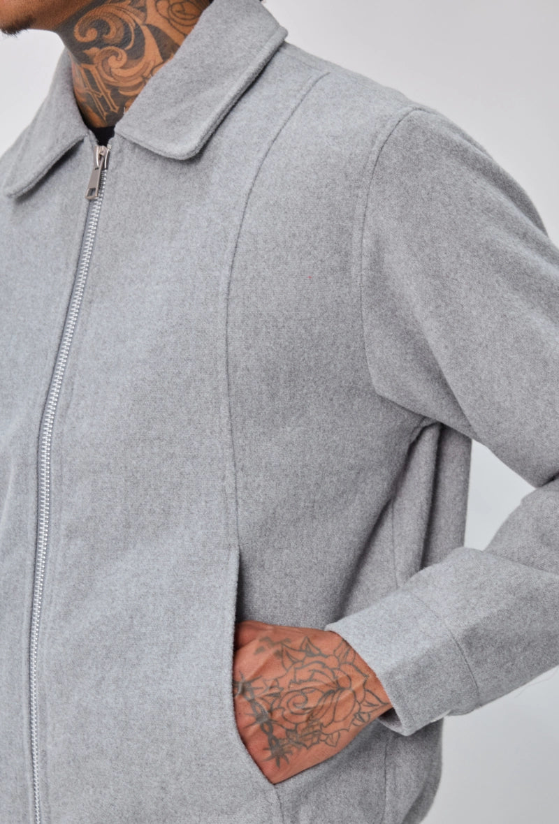 Ensemble veste sans capuche uni