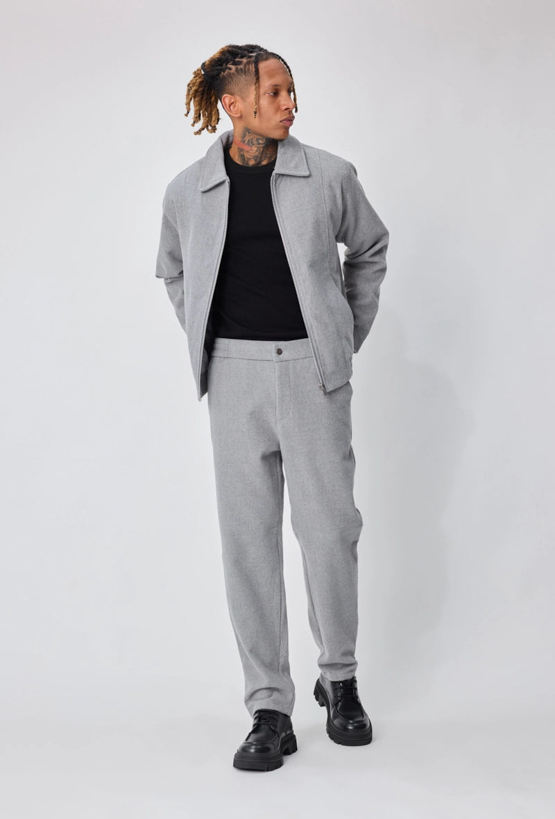 Ensemble veste sans capuche uni