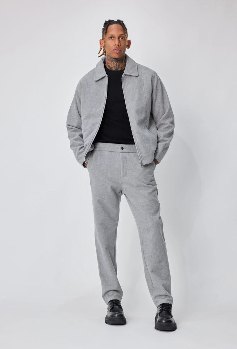 Ensemble veste sans capuche uni