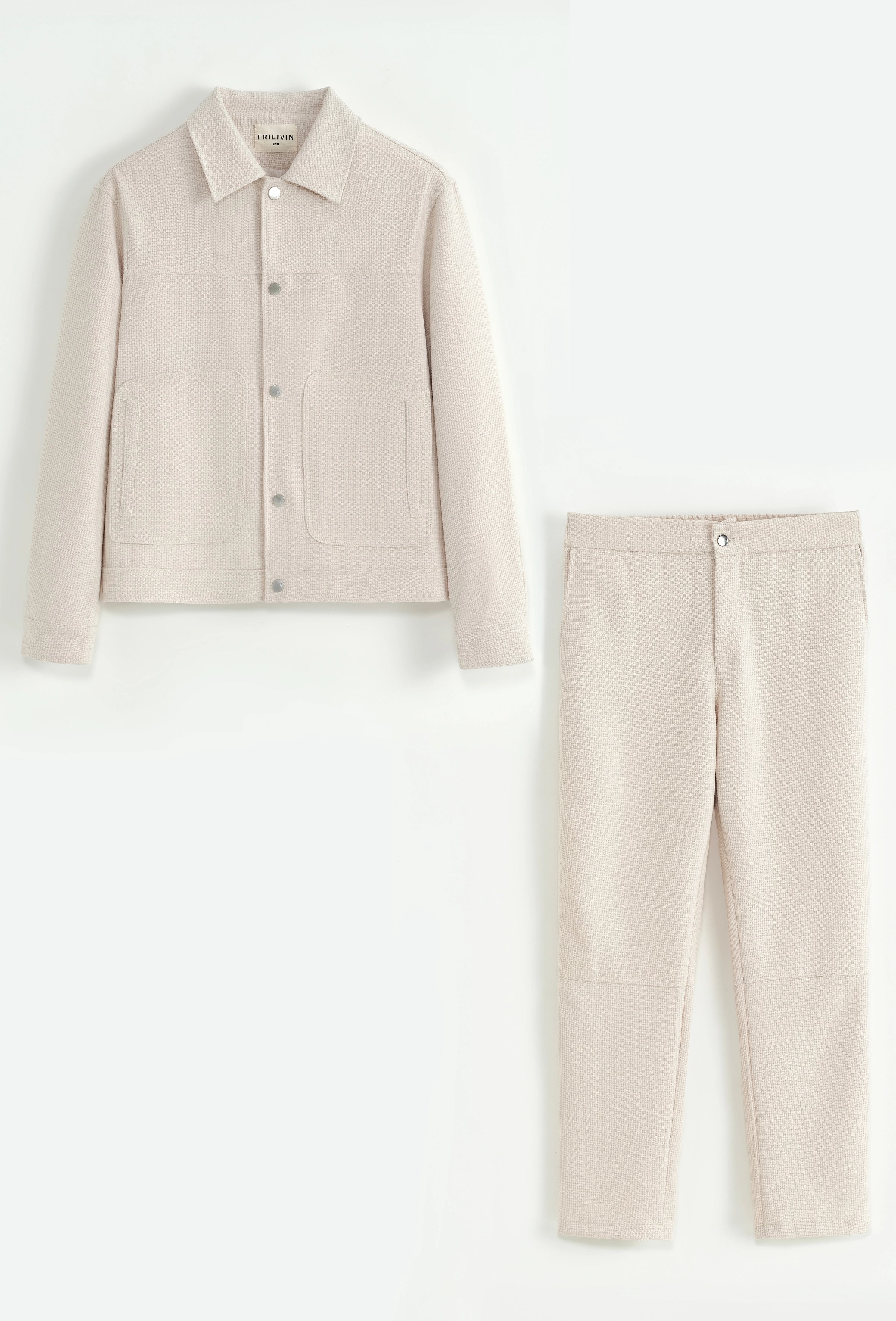 Ensemble veste manches longues