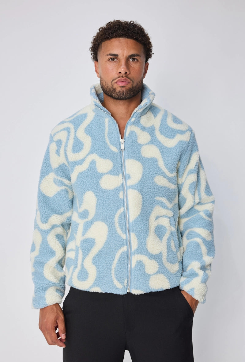 Veste façon moumoute