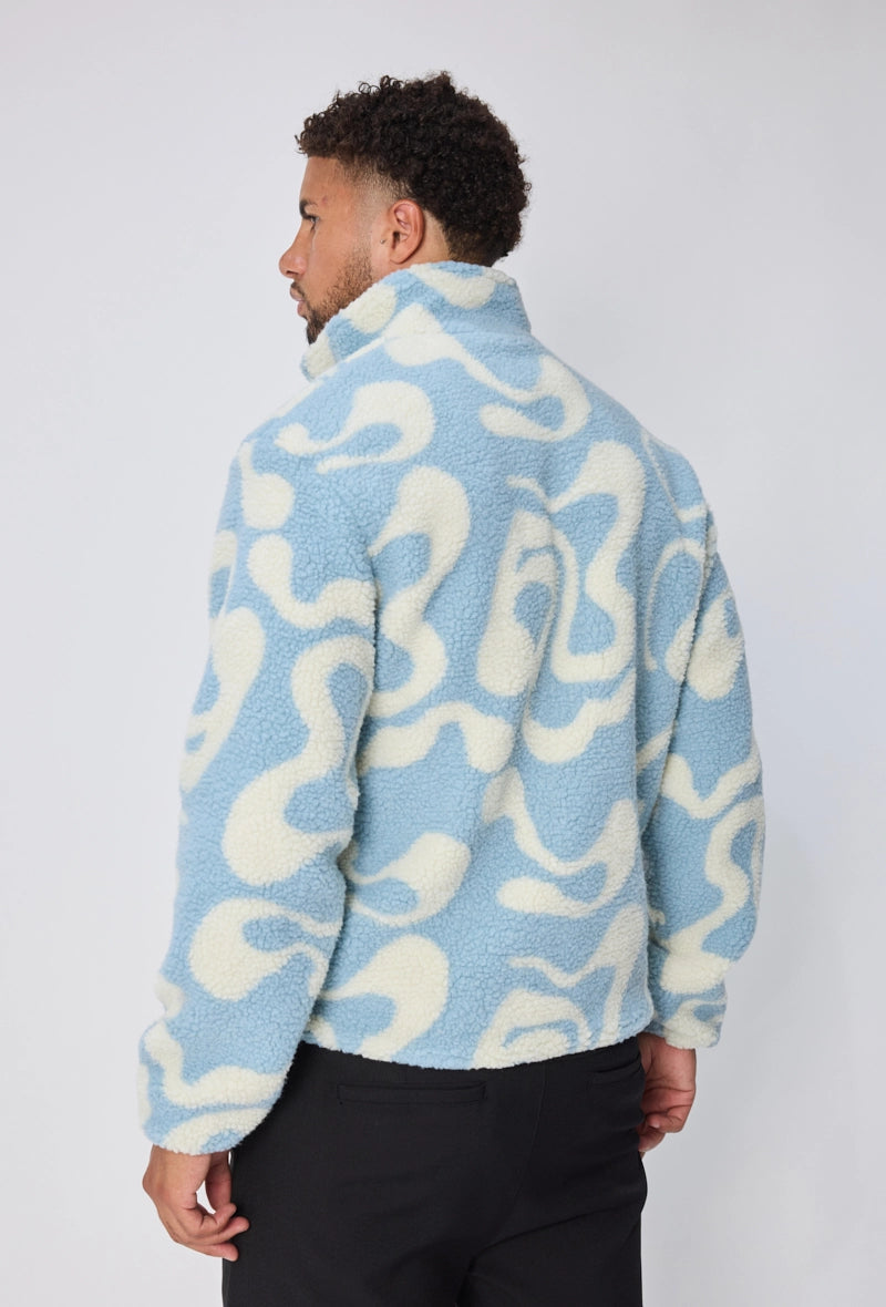 Veste façon moumoute