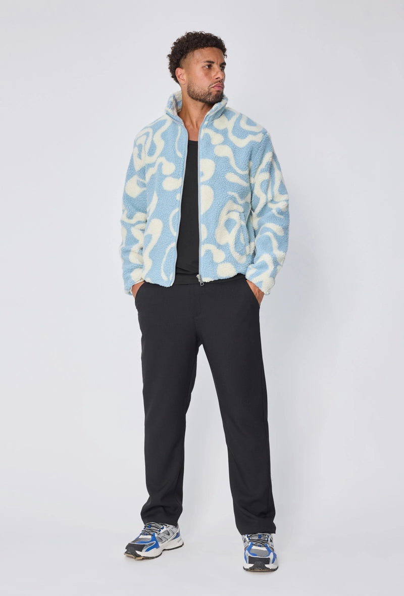 Veste façon moumoute