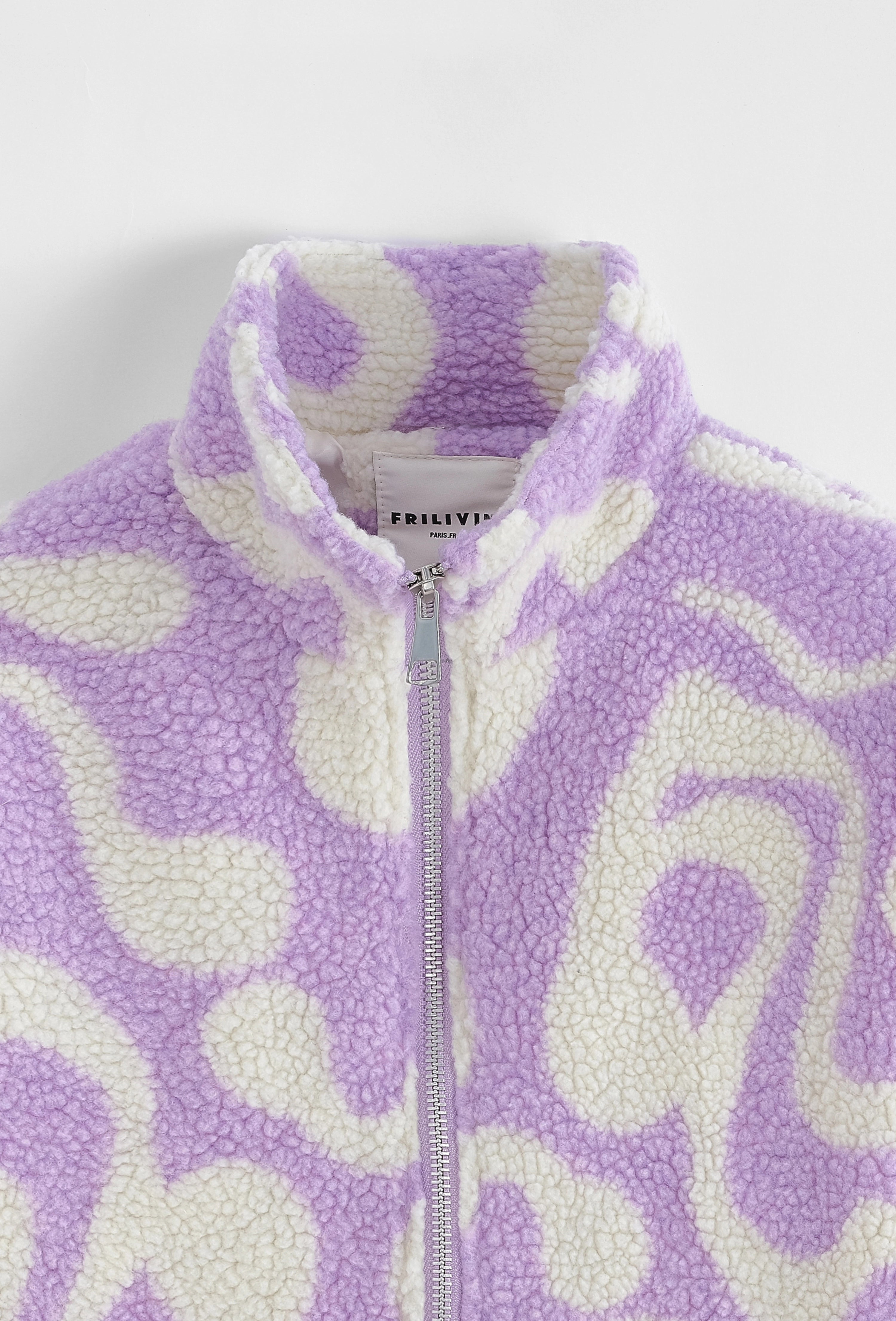 Veste façon moumoute