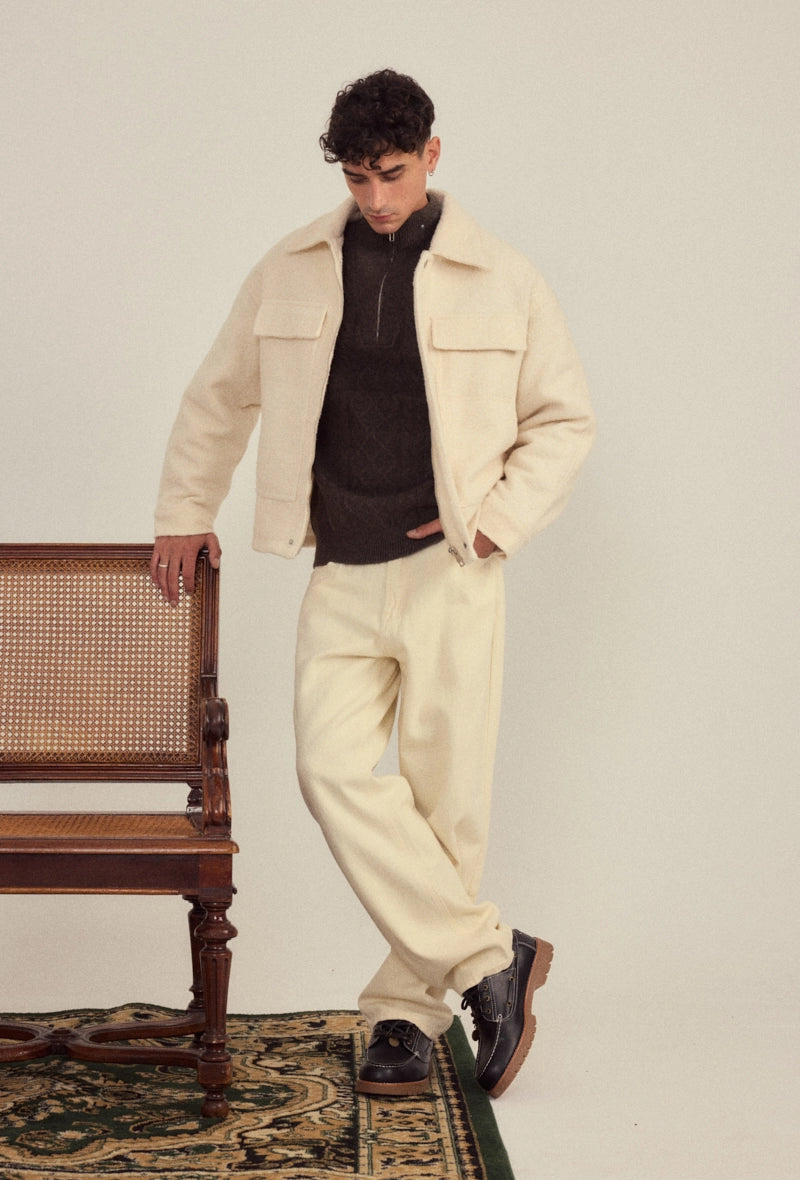 Veste sans capuche uni