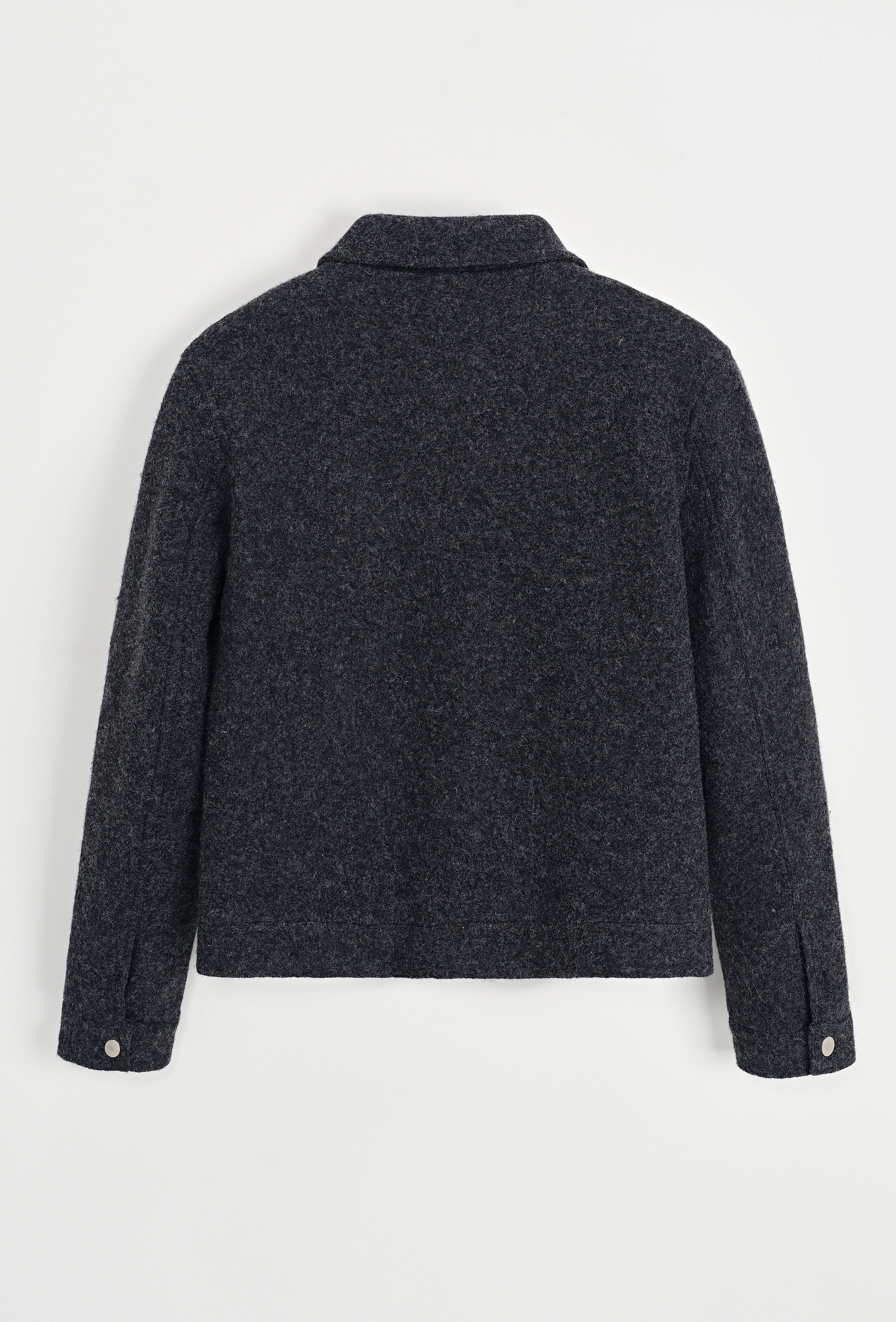 Veste à zip homme avec poches verticales