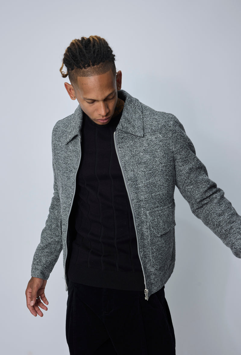 Veste zippée