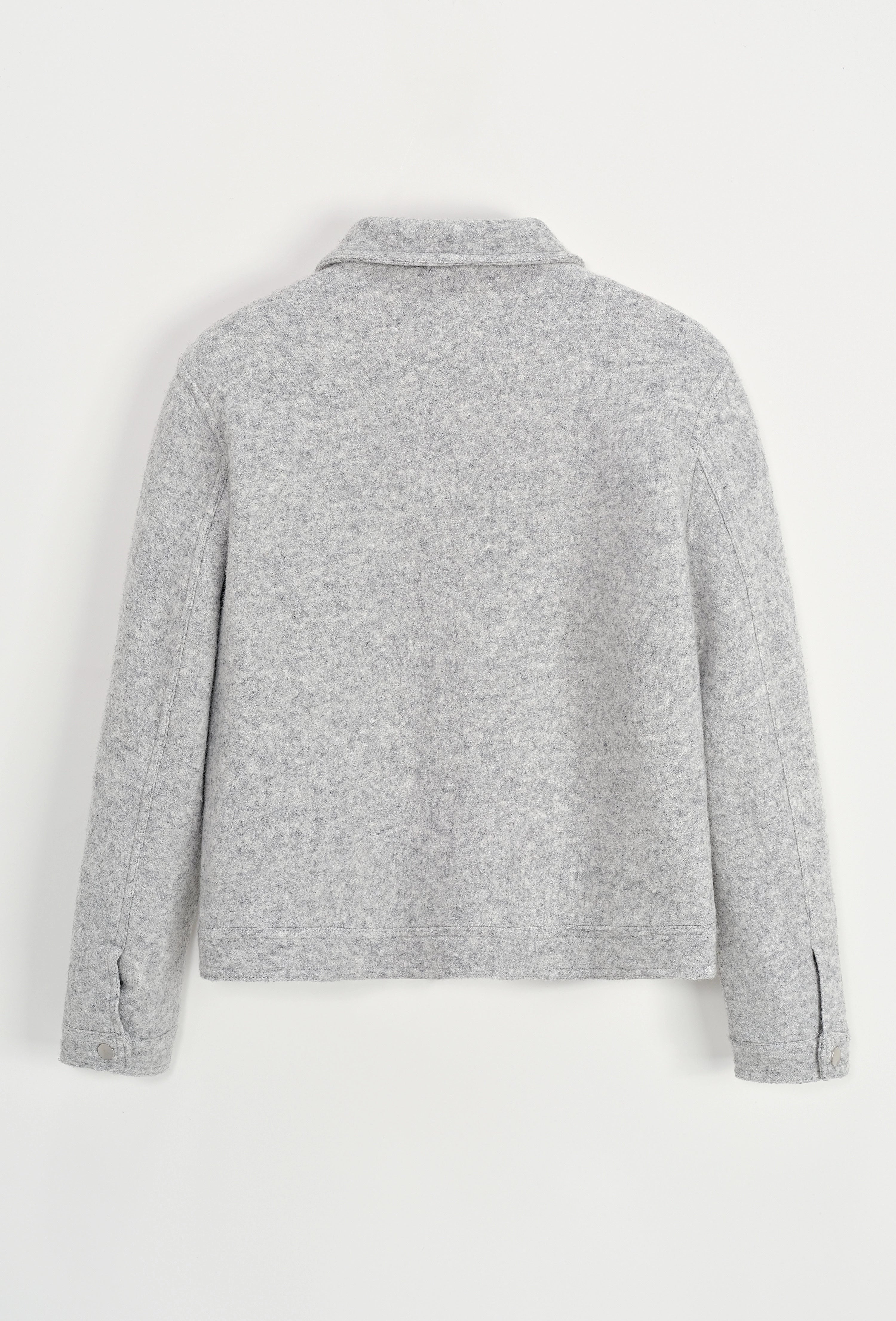 Veste à zip homme avec poches verticales