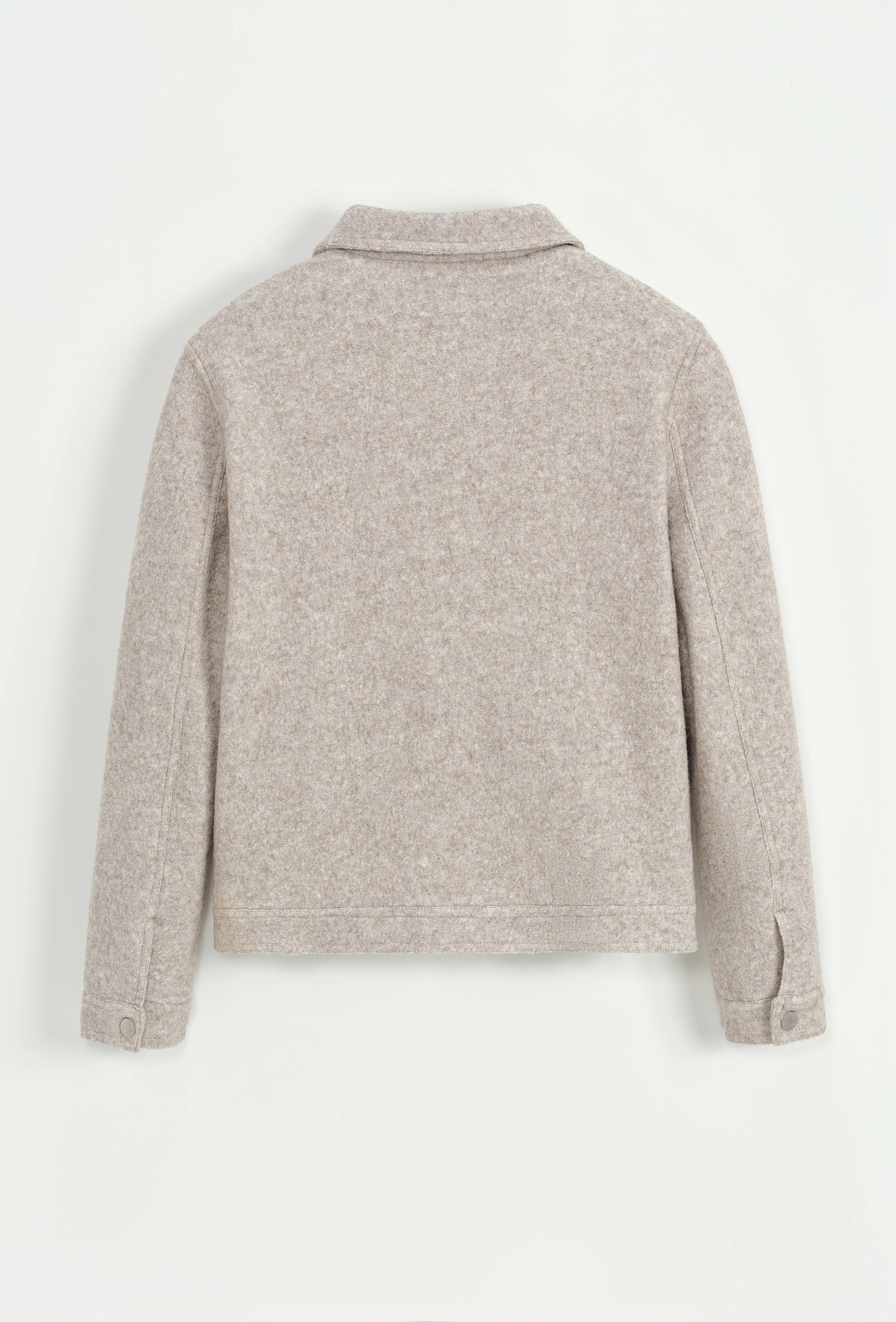 Veste à zip homme avec poches verticales