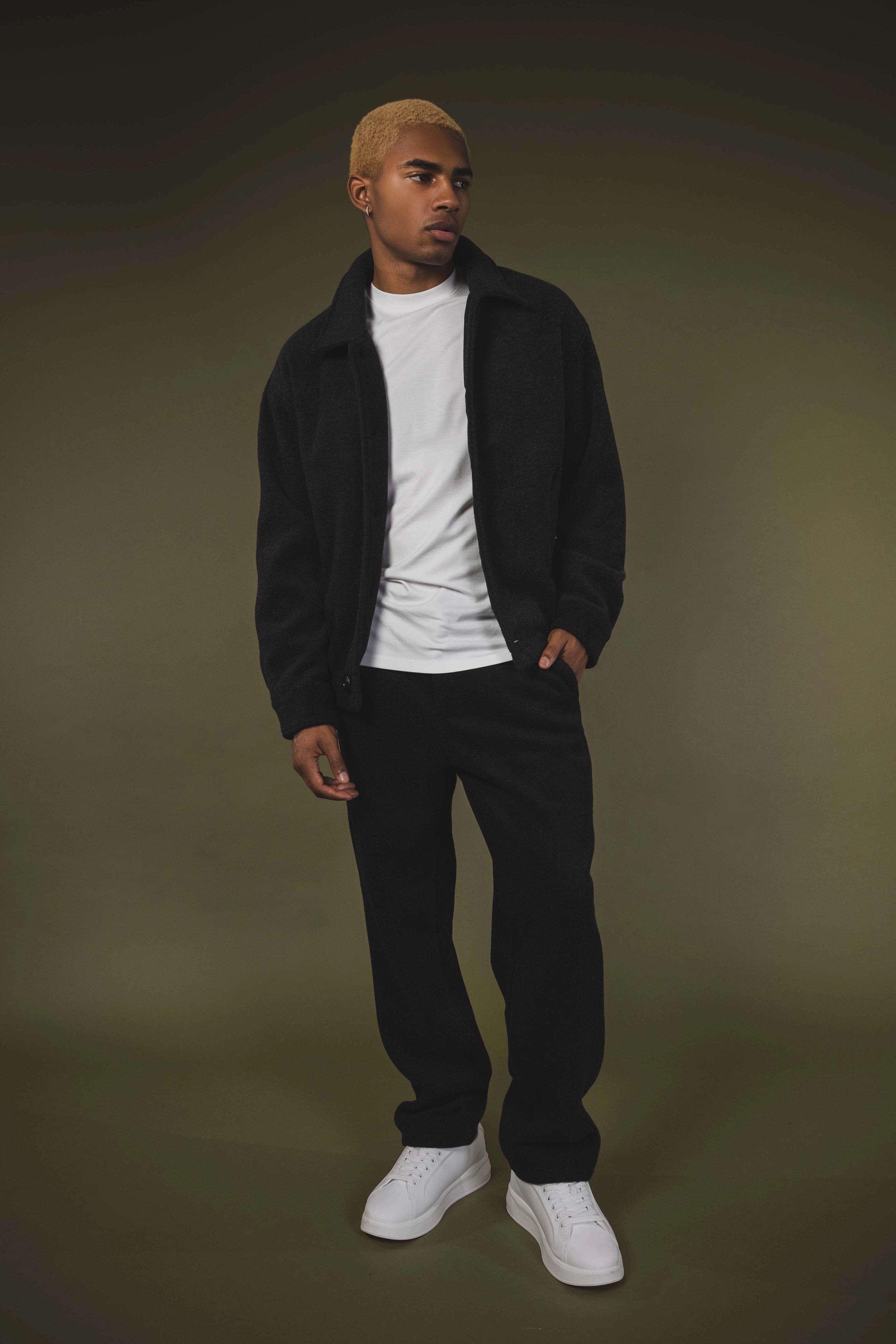 Ensemble veste pantalon uni