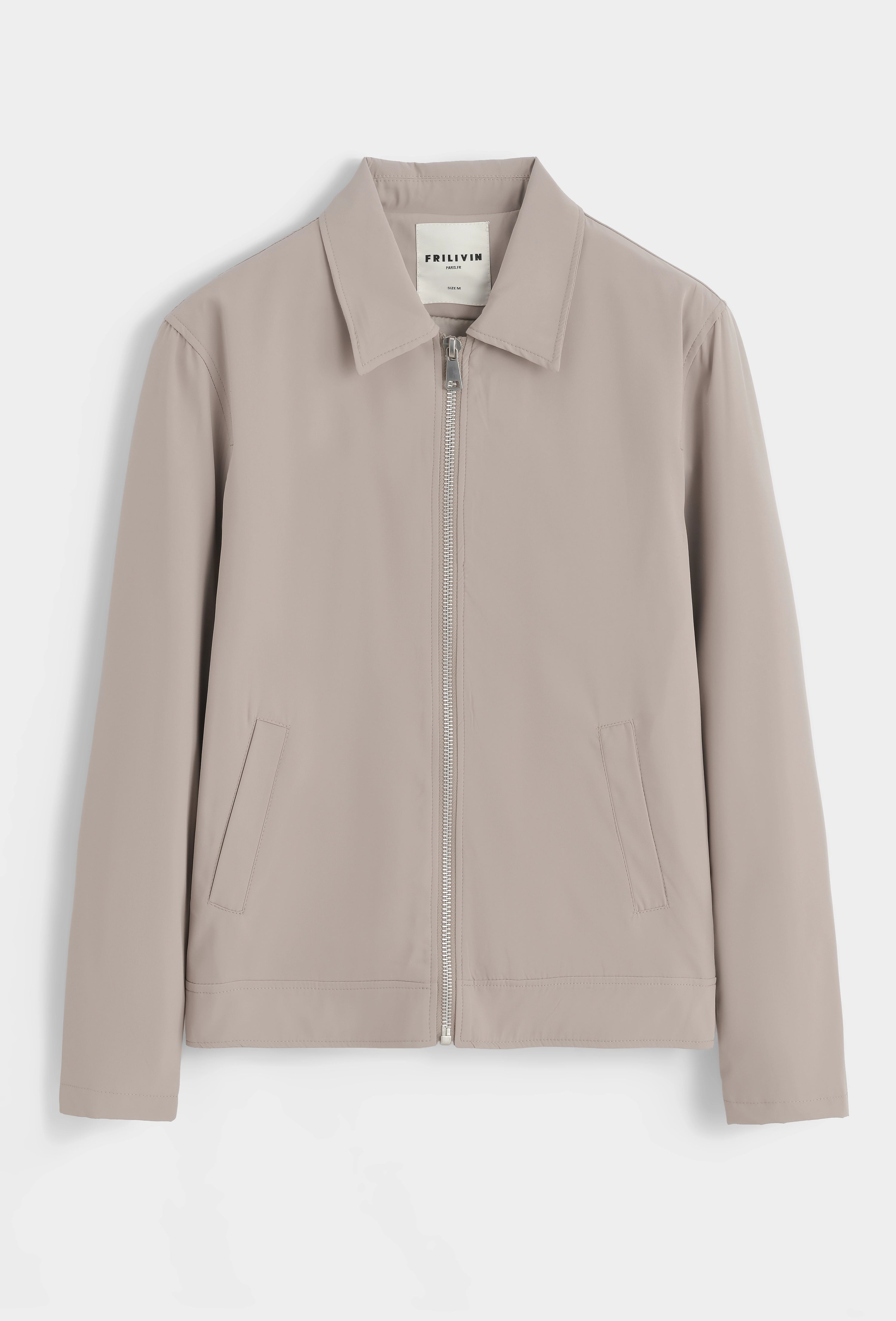 Veste légère à col classique