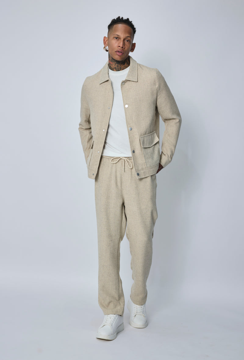 Ensemble veste et pantalon élégance décontractée