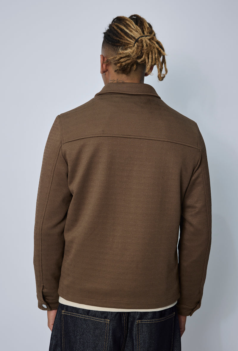 Veste zippée col