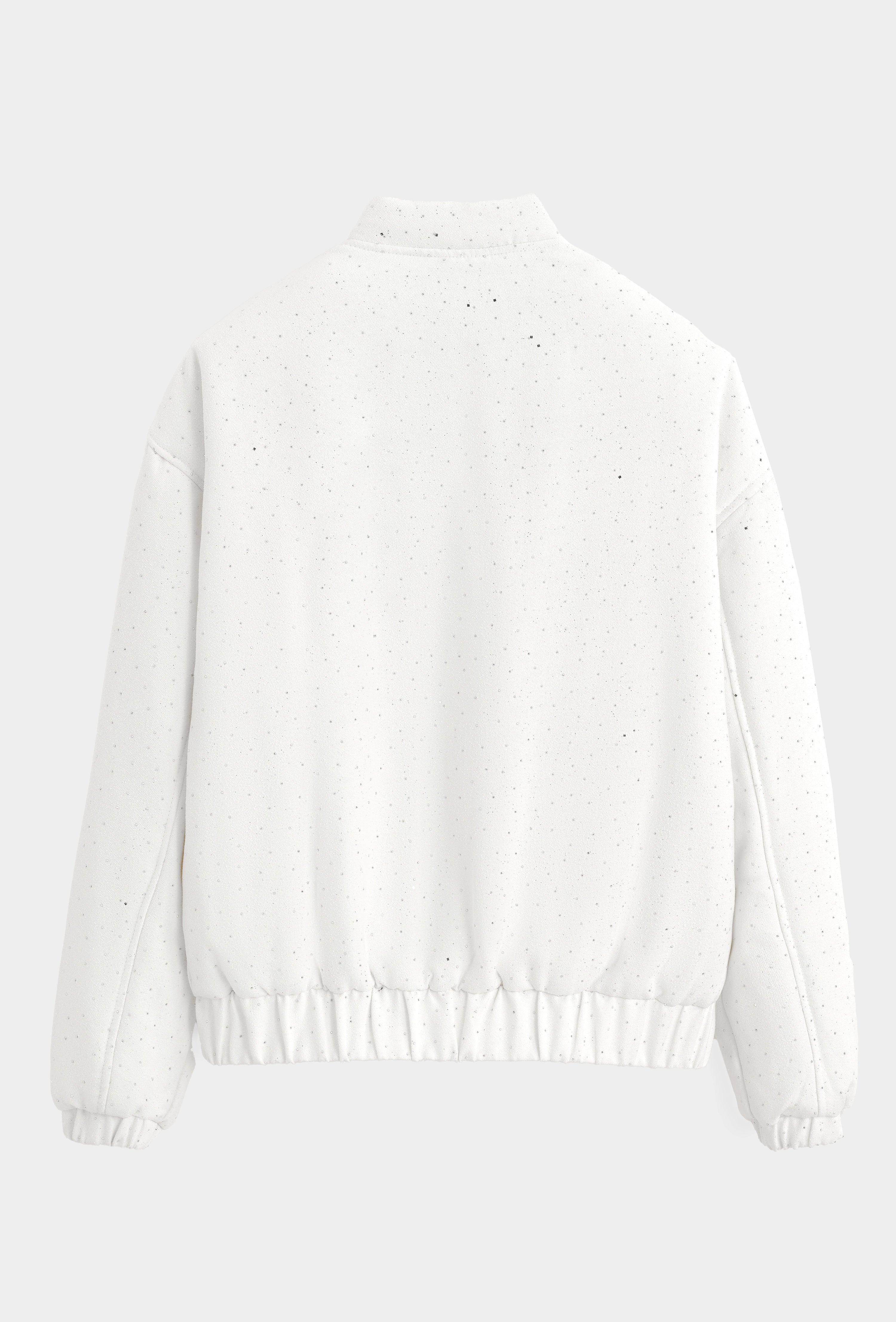 Veste bomber avec paillettes confort et élégance décontractée