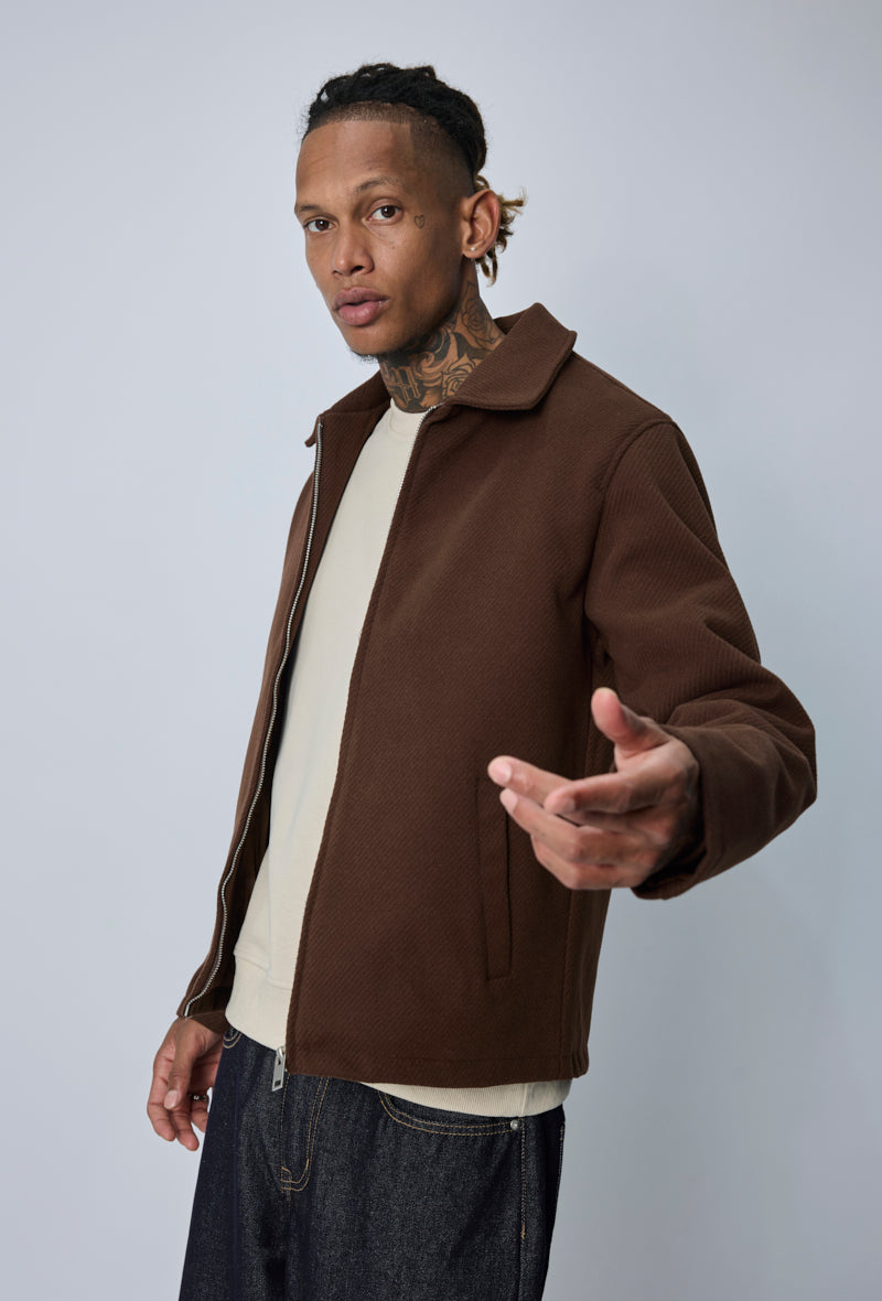 Veste avec relief élégance et confort