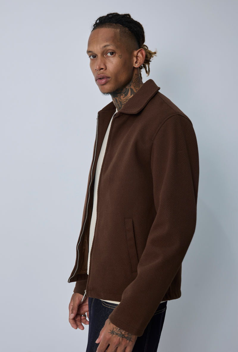 Veste avec relief élégance et confort