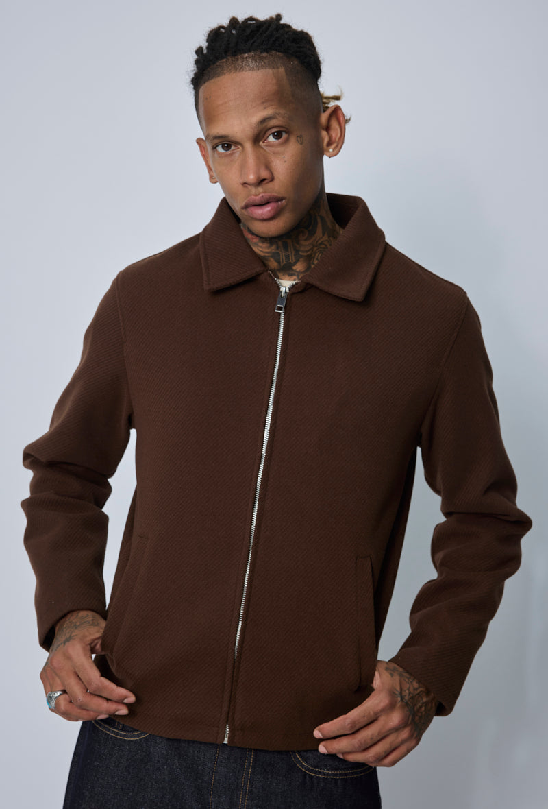 Veste avec relief élégance et confort