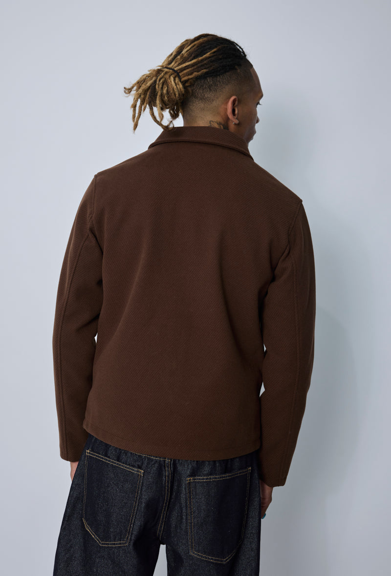 Veste avec relief élégance et confort