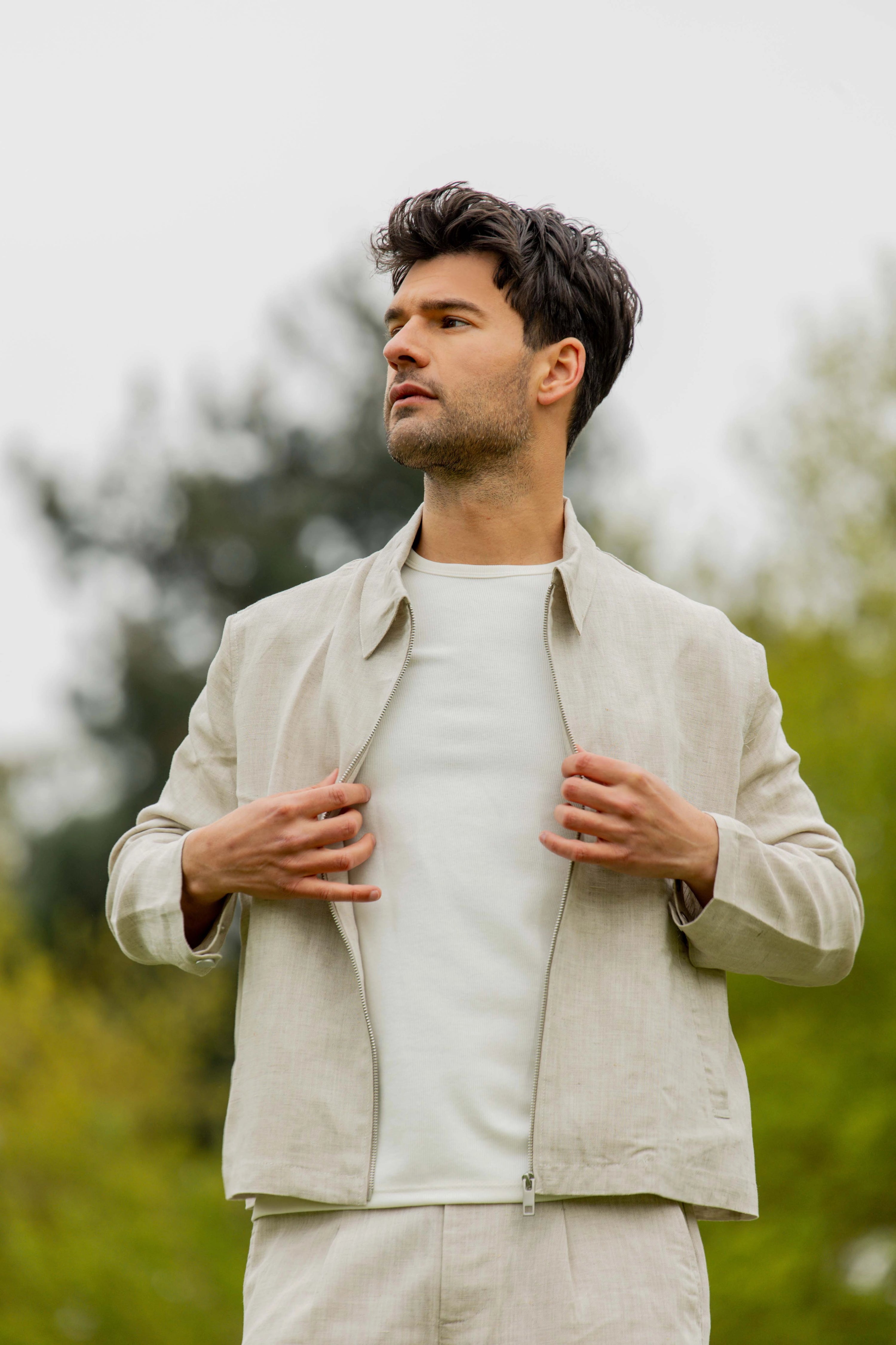 Veste zippée