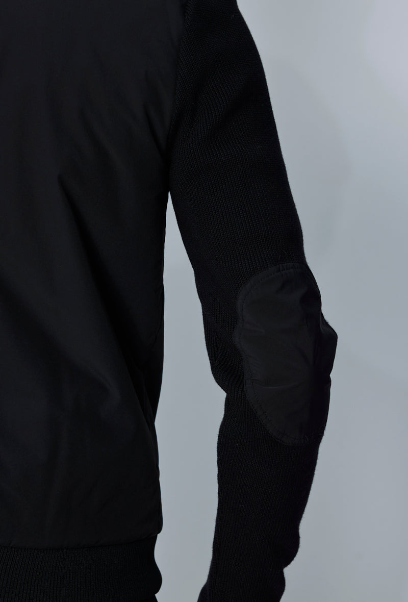 Blouson zippé col polo