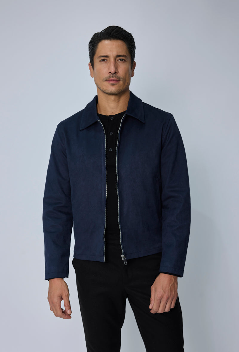 Veste casual col rabattu