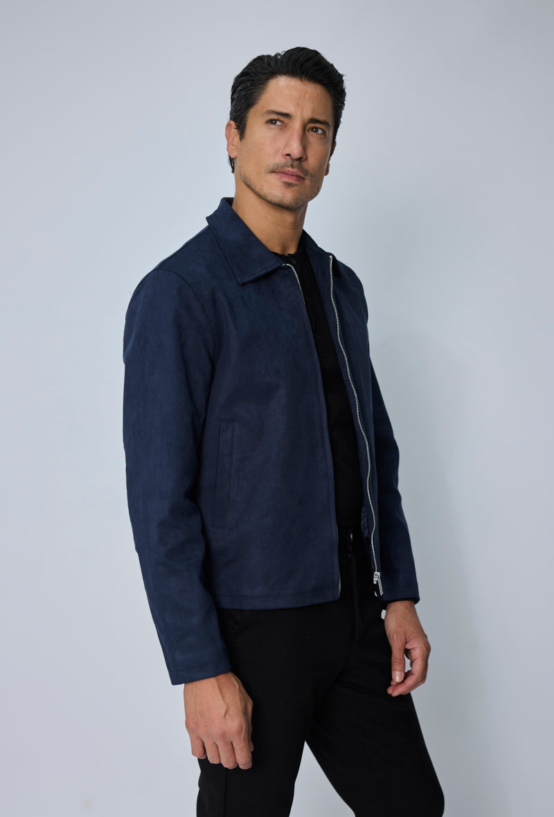 Veste casual col rabattu