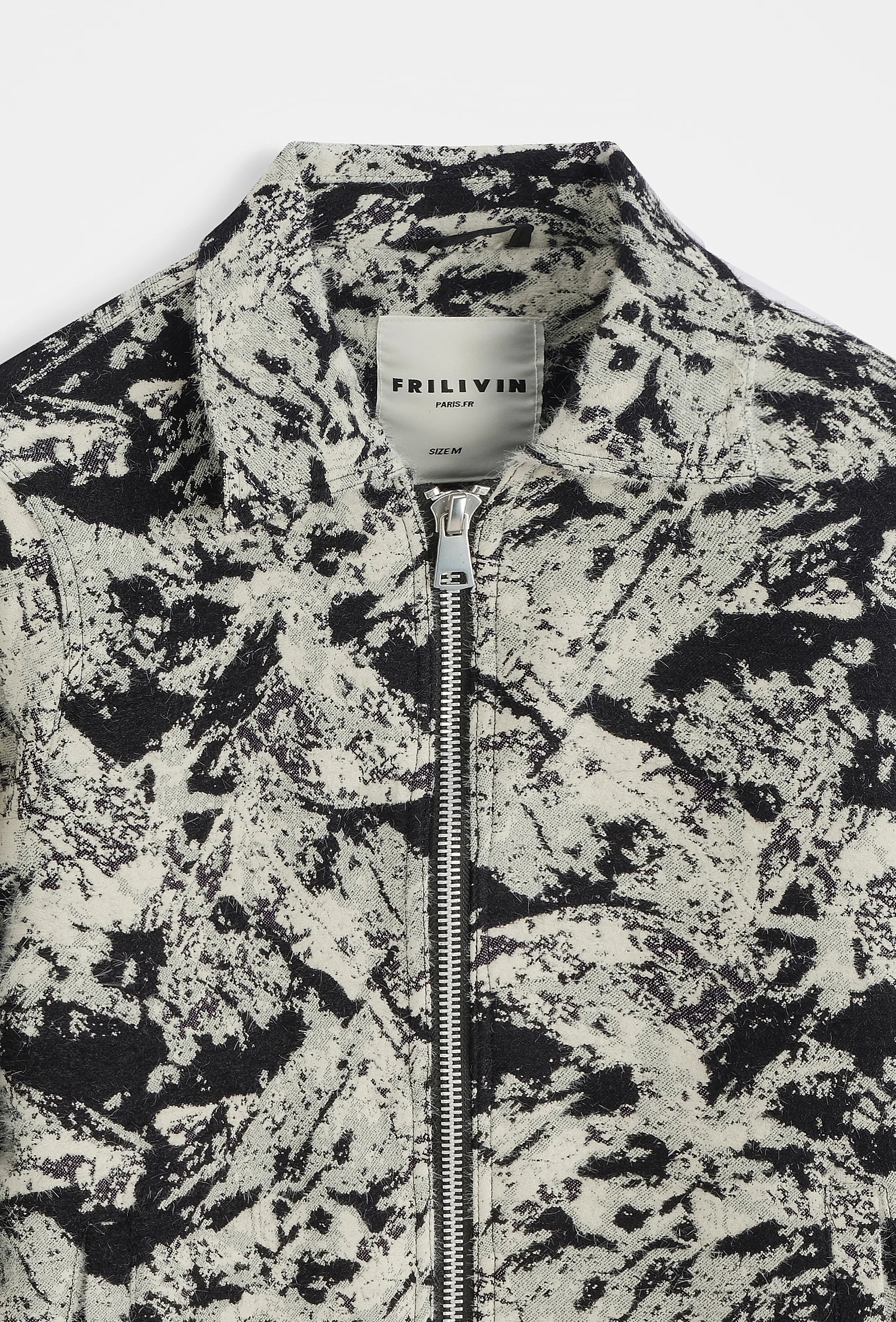 Veste à imprimé artistique élégance et originalité