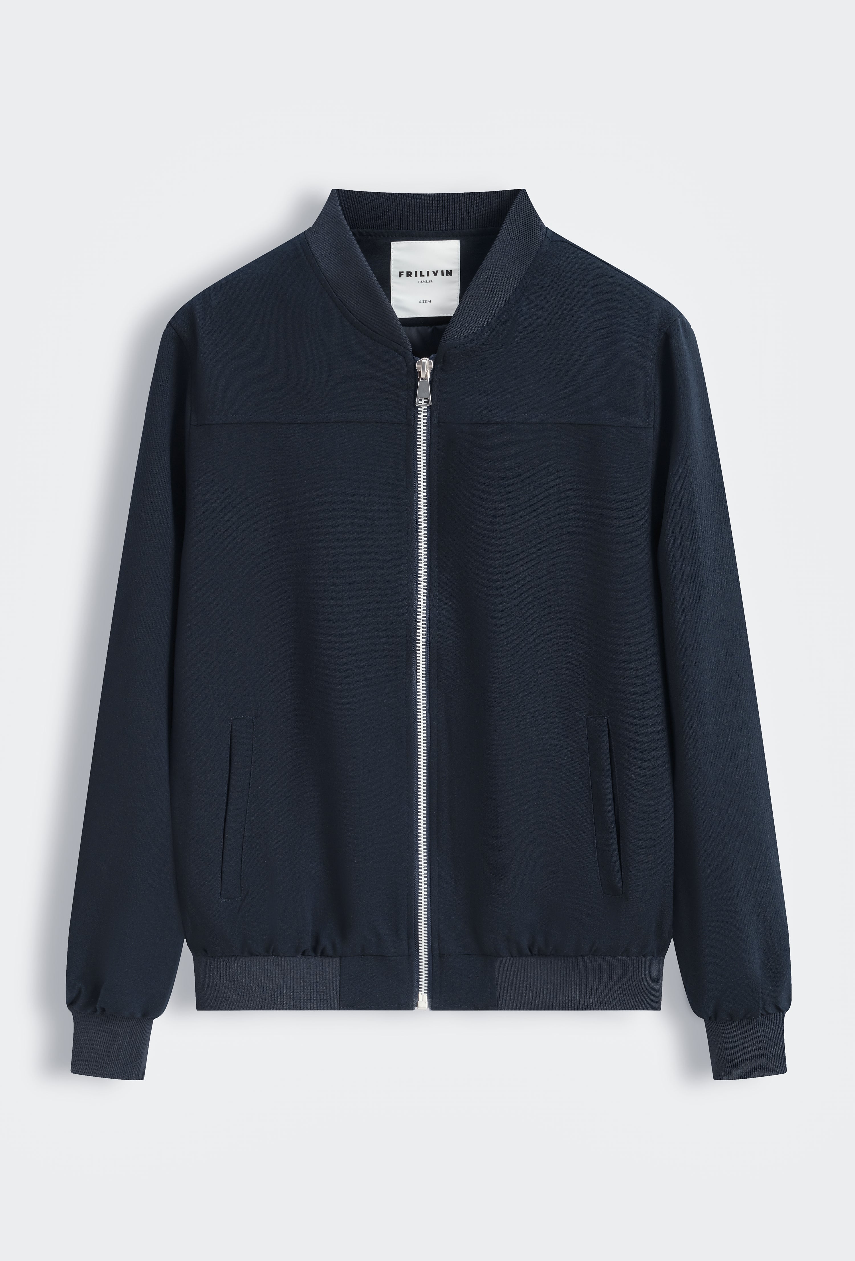 Blouson bomber zippé